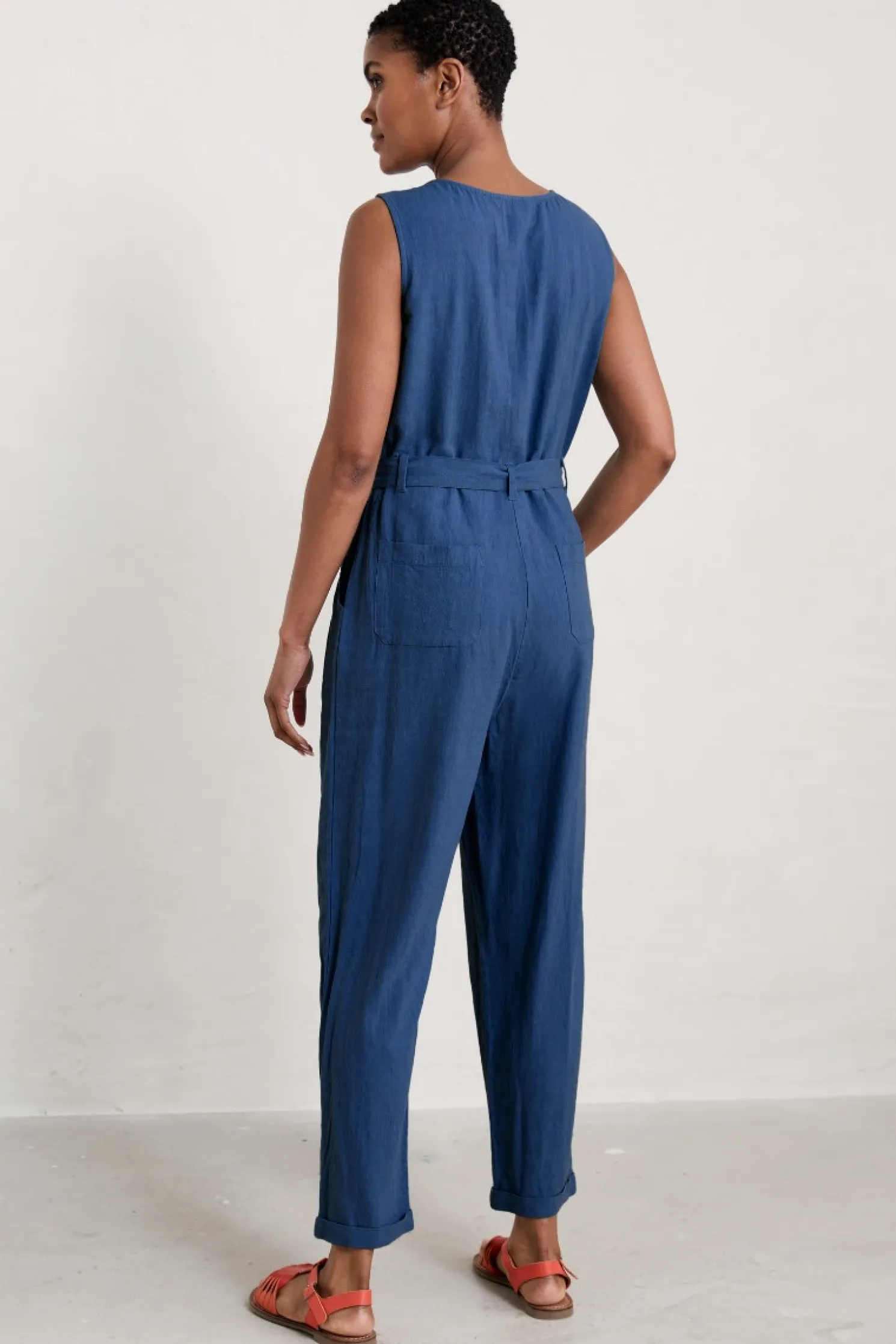 Abbey Pool Sleeveless Jumpsuit