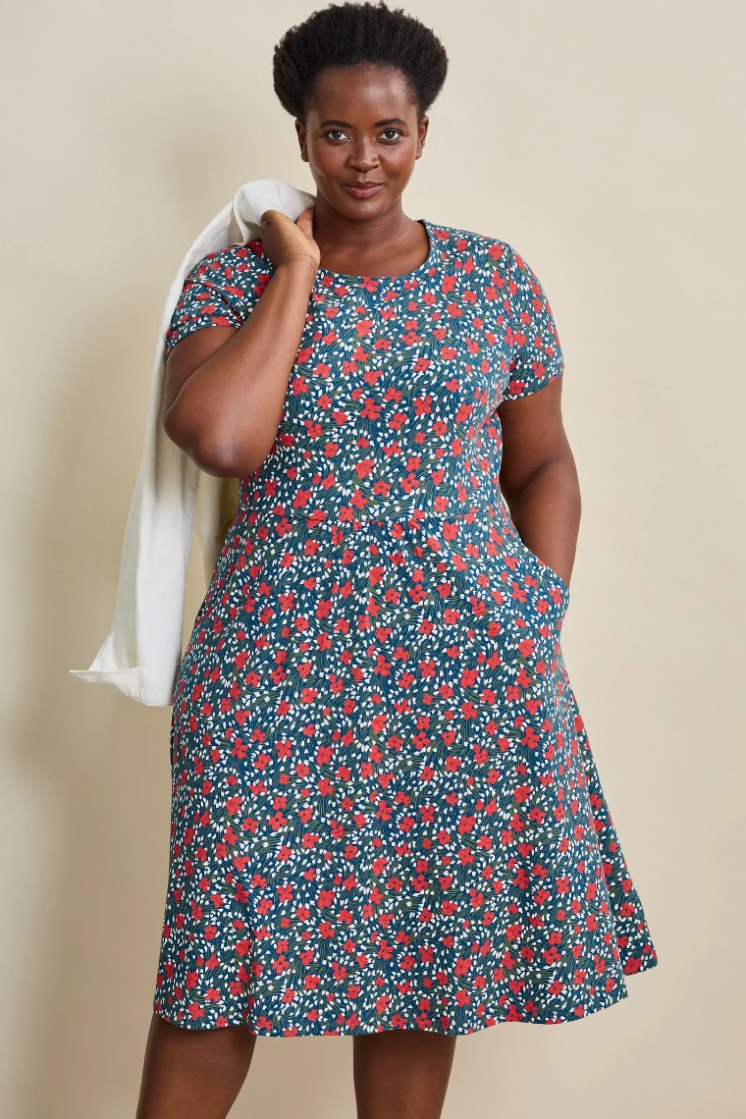 April Short Sleeve Dress