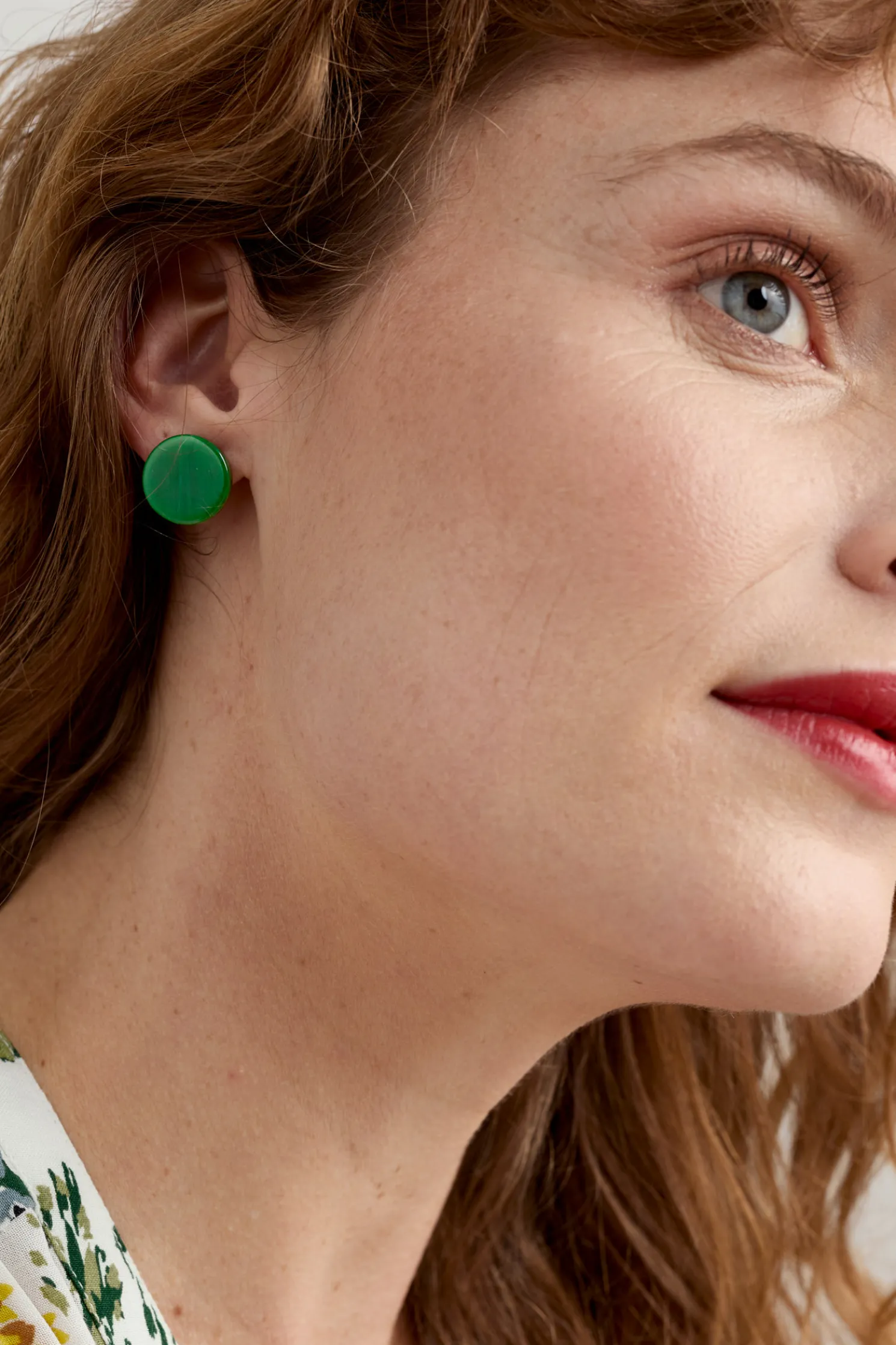 Ballowall Circle Stud Earrings