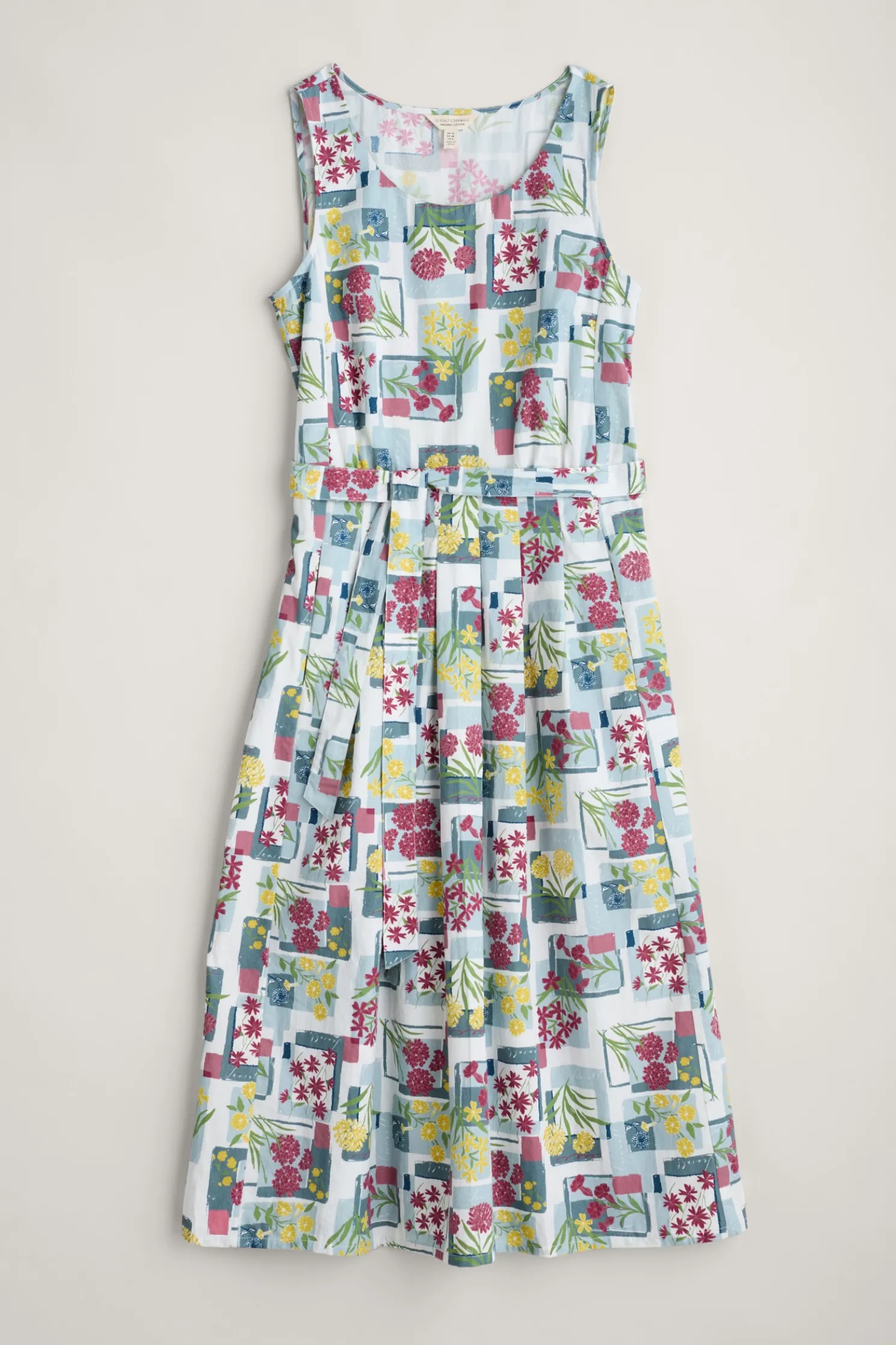 Belle Fit-And-Flare Midi Dress