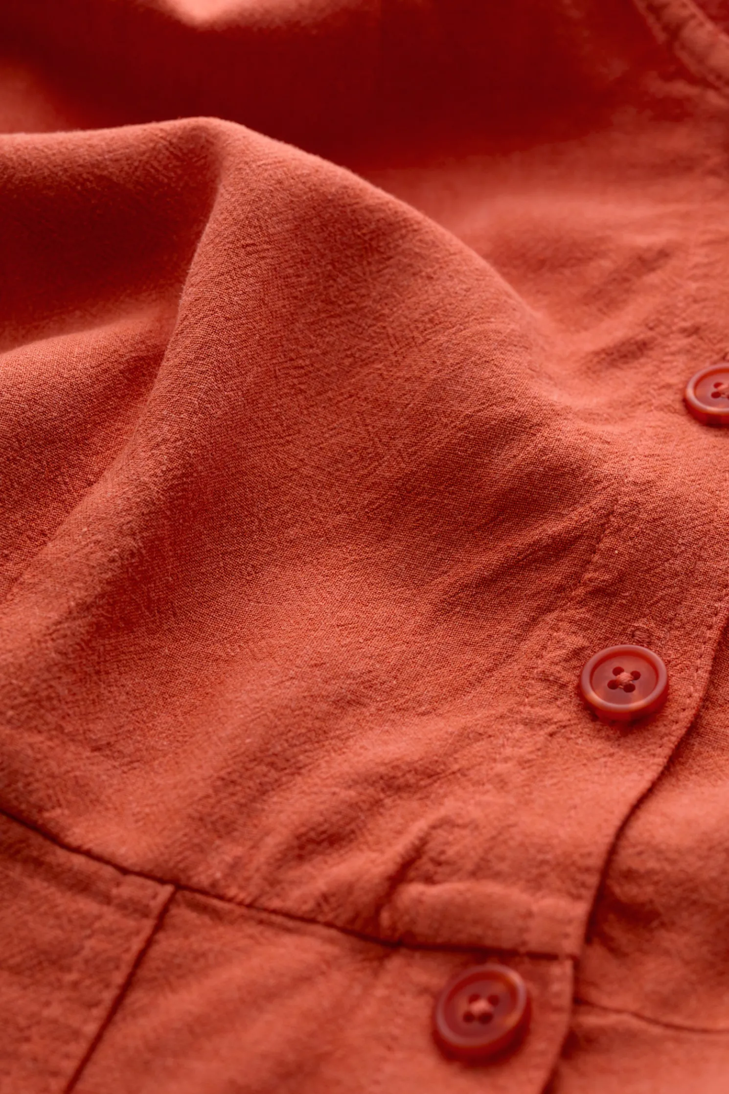 Carthew V Neck Linen Blend Jumpsuit