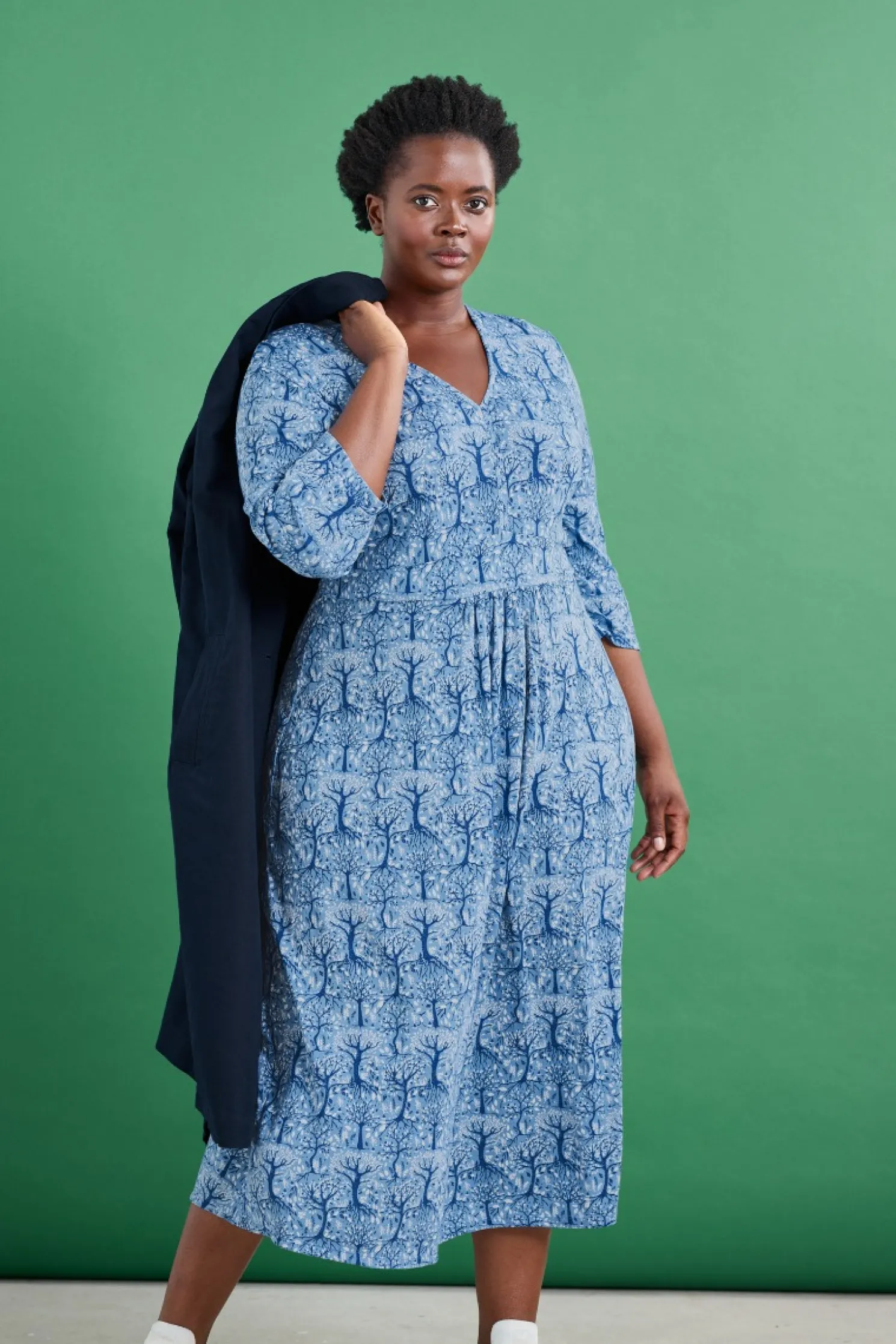 Carwynnen Three Quarter Sleeve Dress