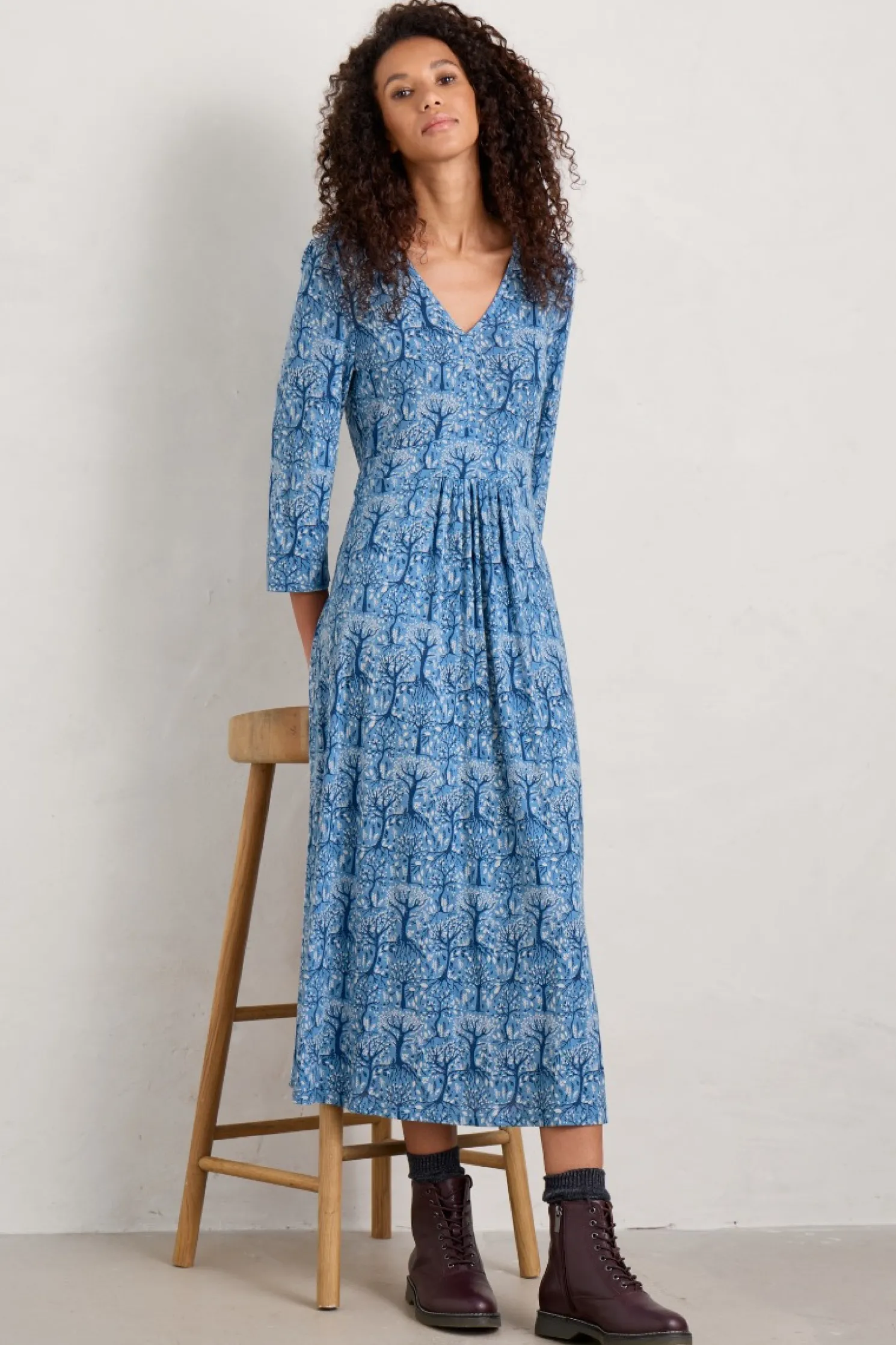 Carwynnen Three Quarter Sleeve Dress