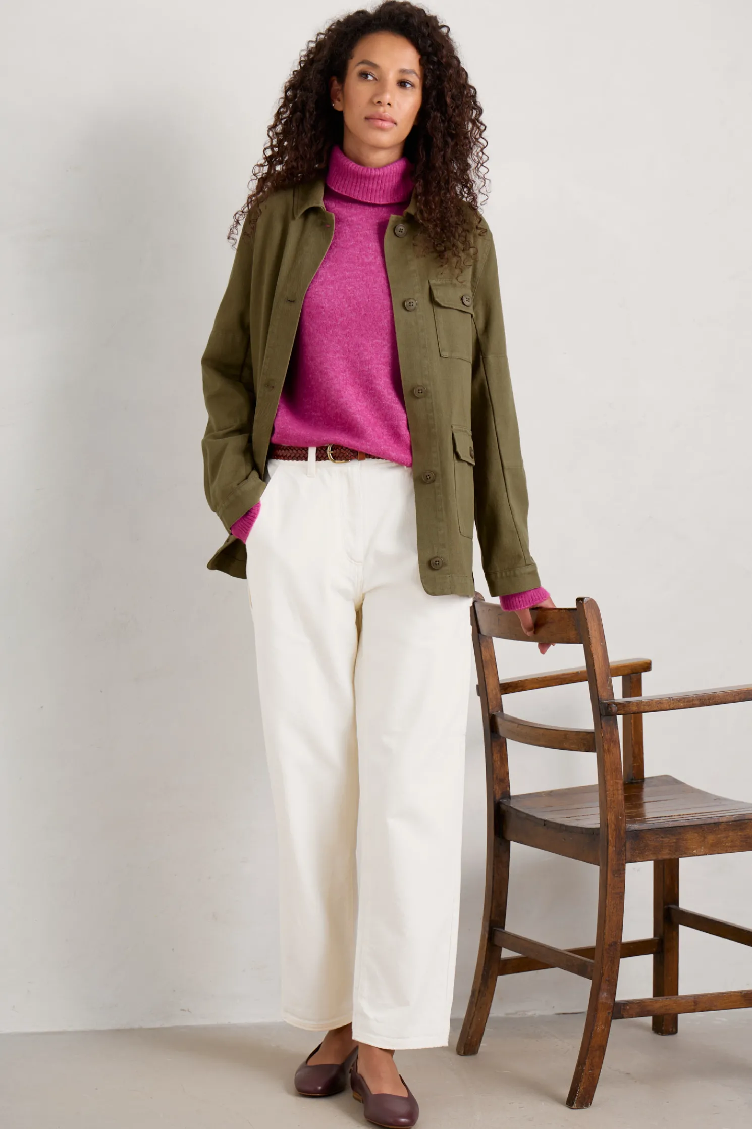 Cloud Chasing Roll Neck Jumper