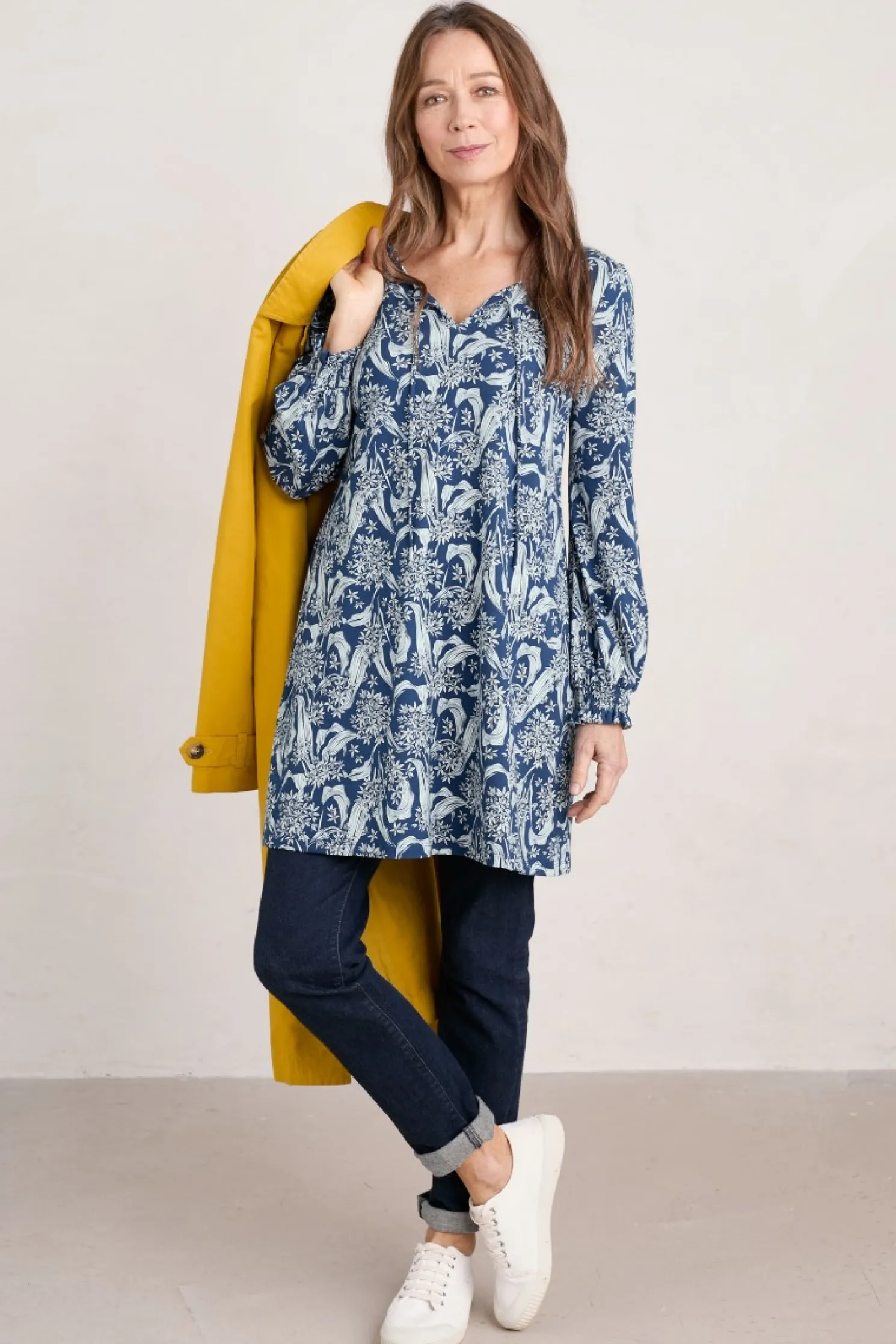 Composition Organic Cotton Jersey Tunic (Gots)