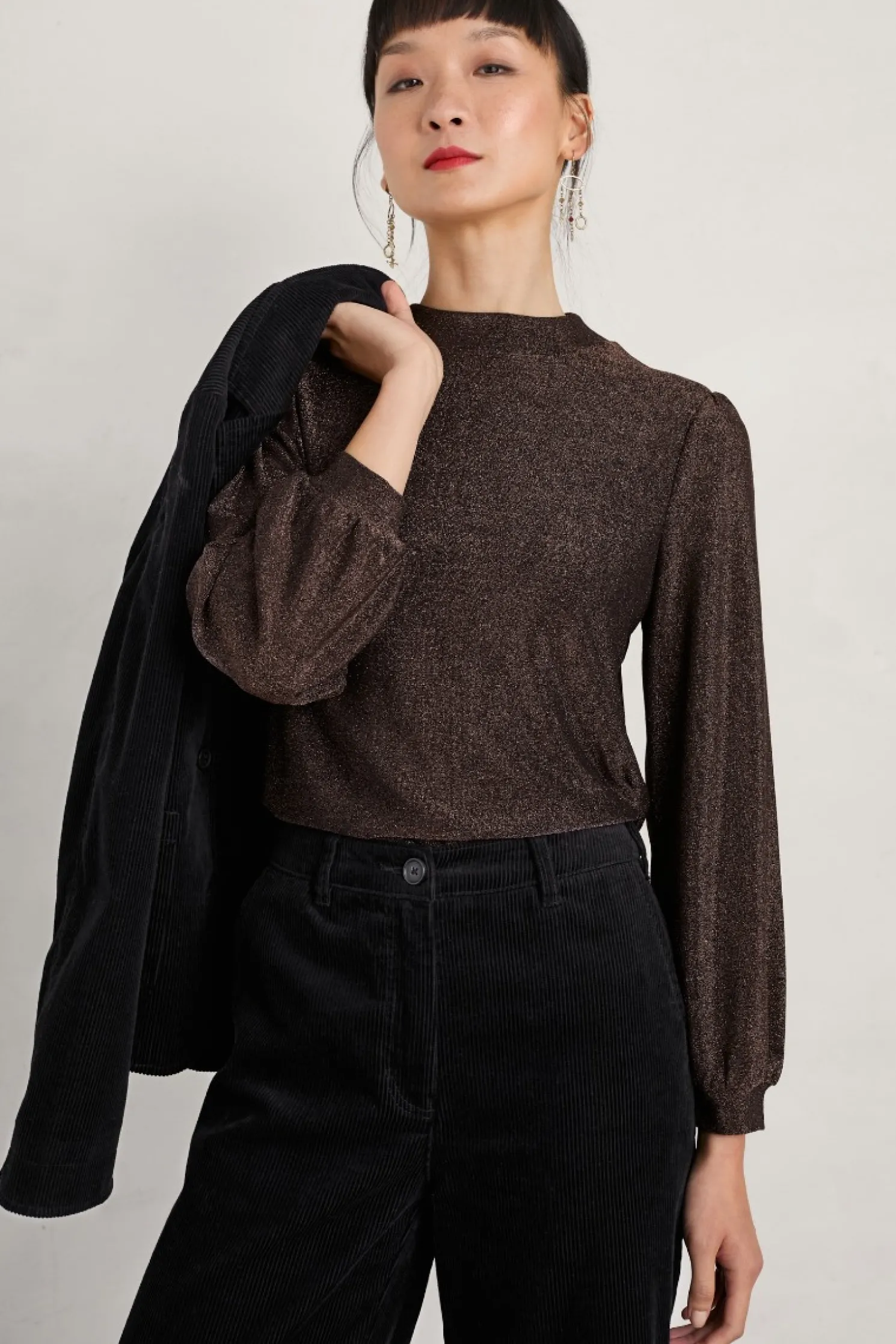 Dawn Point Sparkly Top