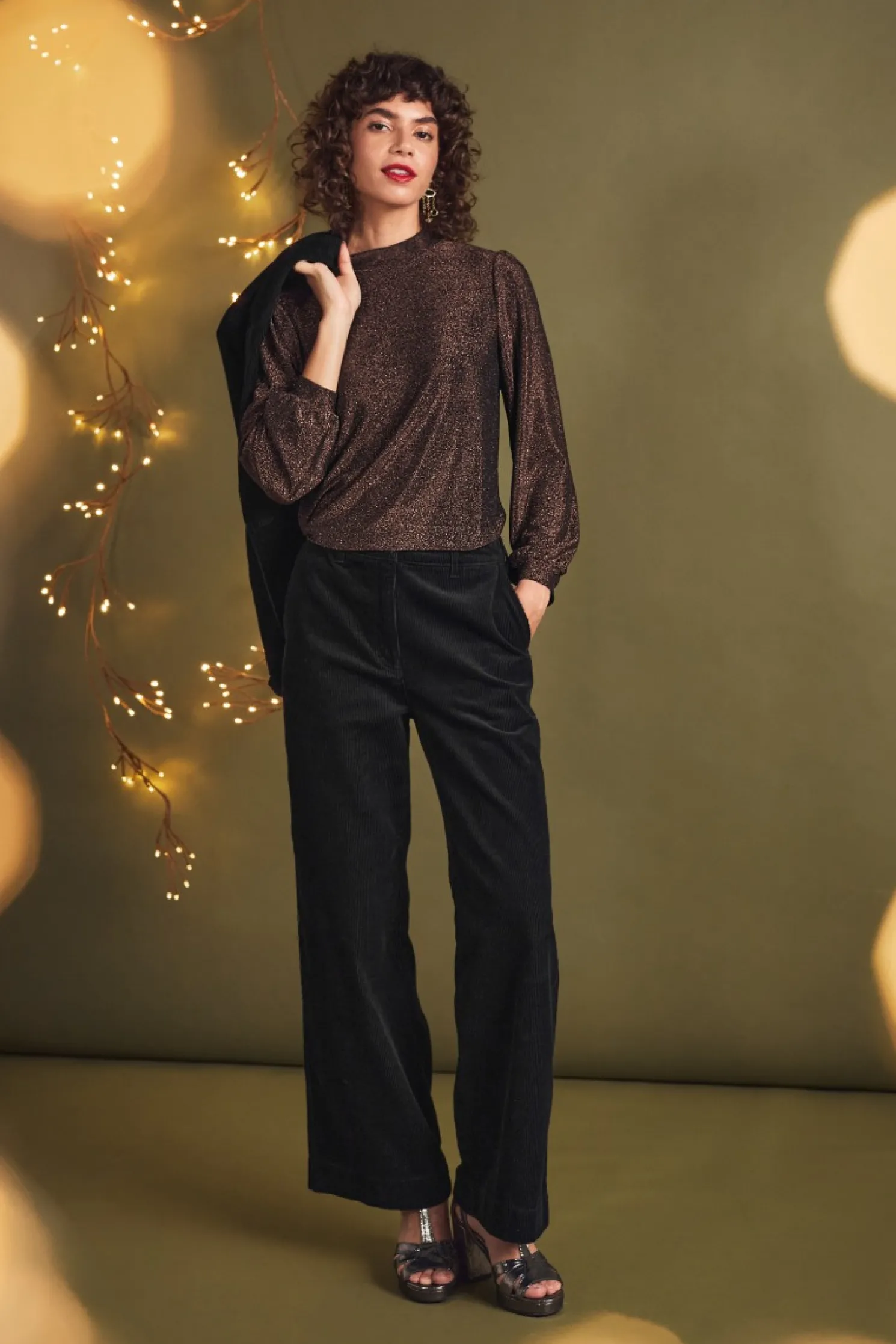 Dawn Point Sparkly Top