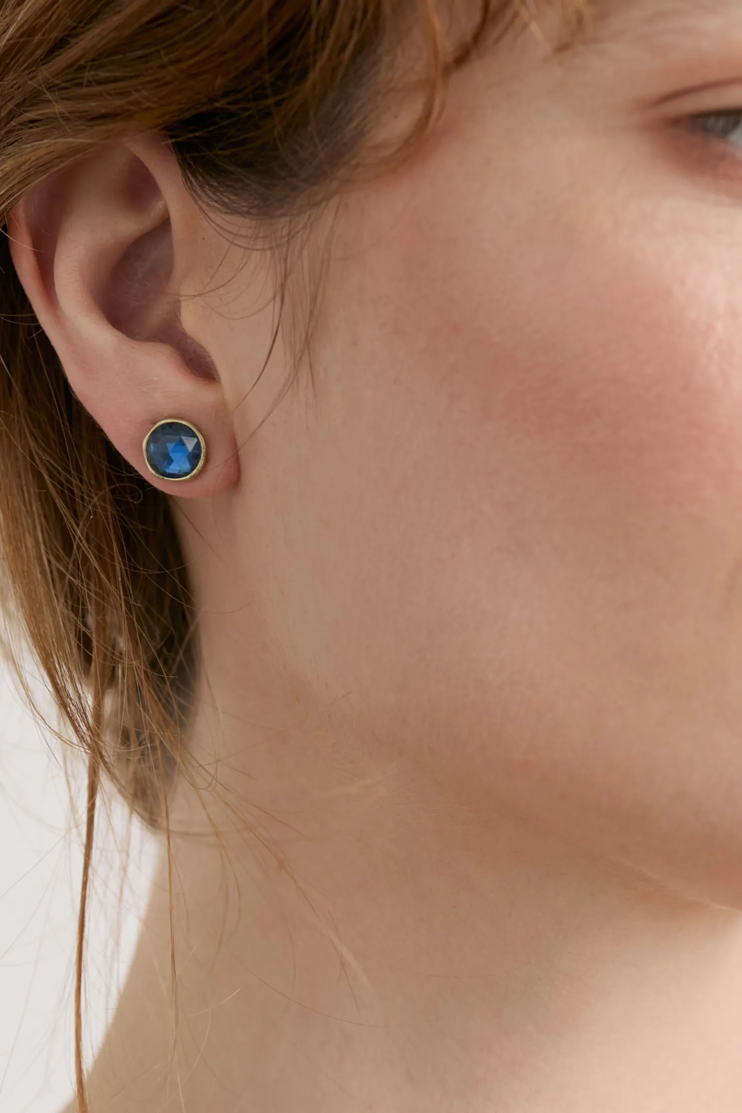 Dot Moth Stud Earrings