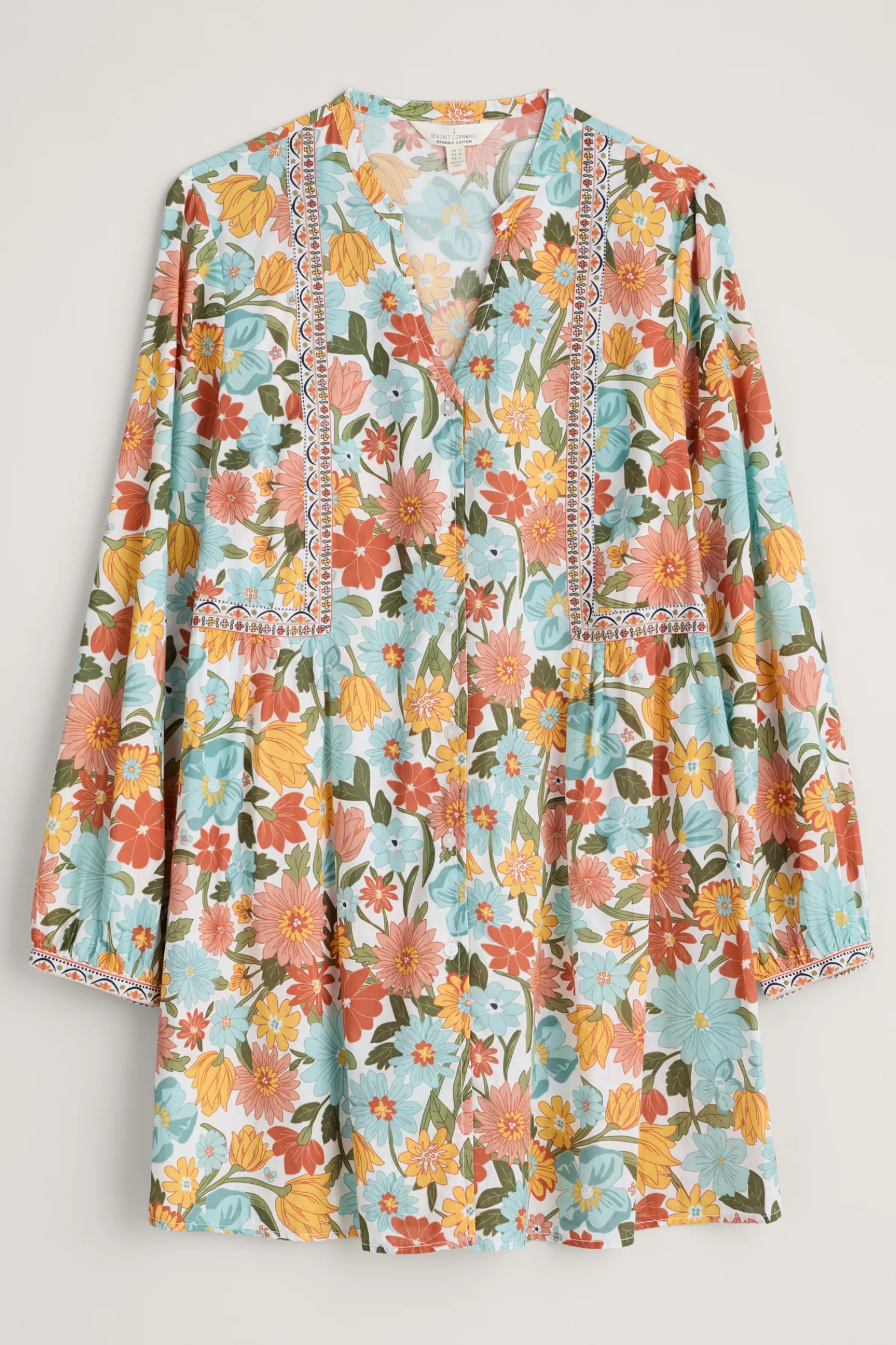 Dragonfly V-Neck Tunic (Gots)