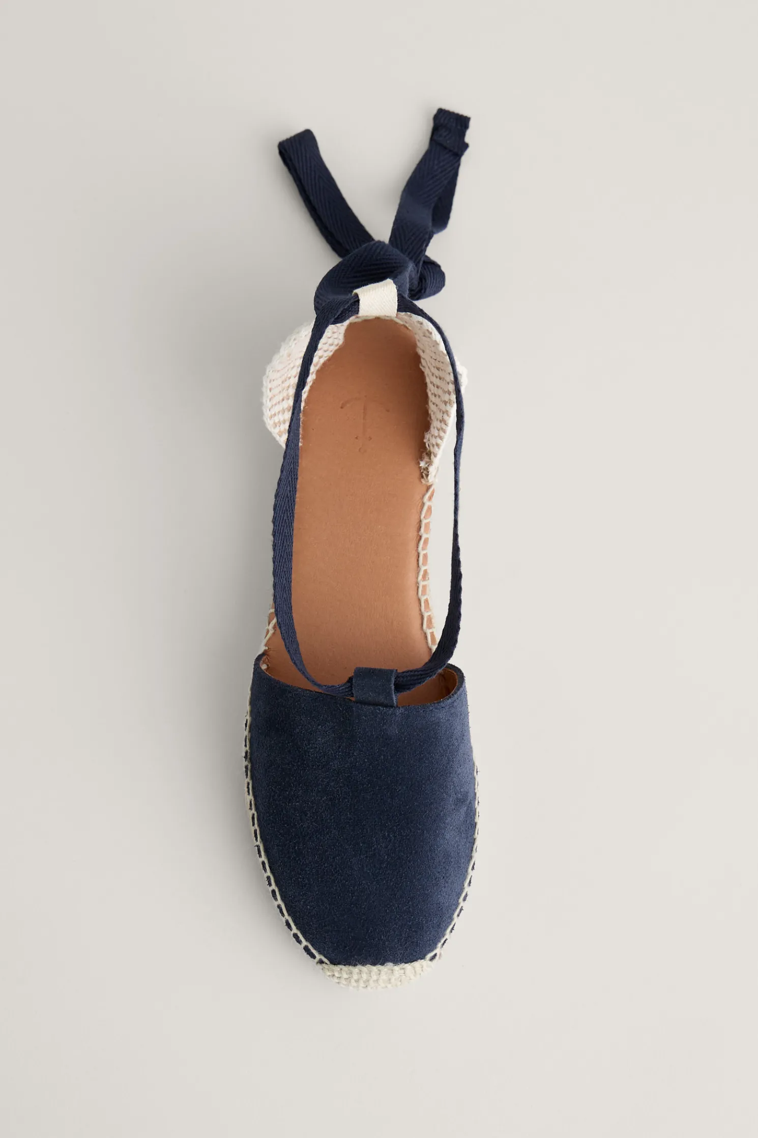 Fern Path Suede Wedge Espadrilles