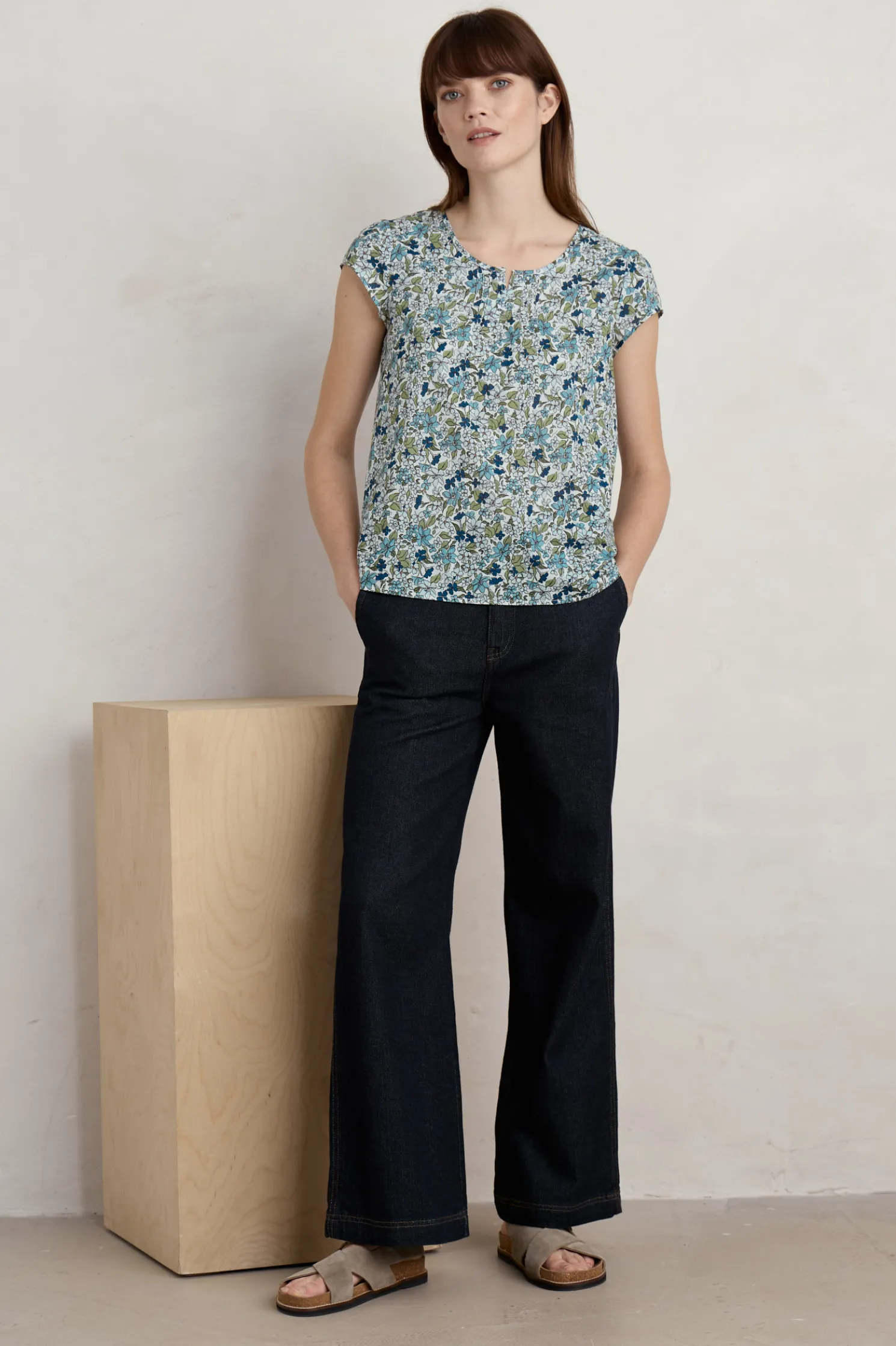 Garden Gate Cotton Top