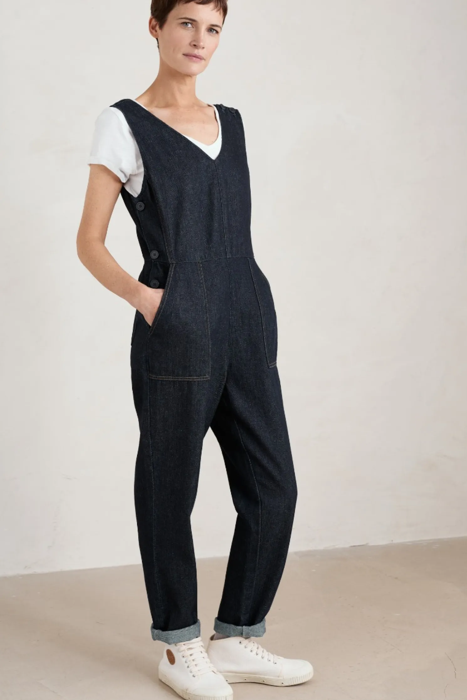Gilley Denim Dungarees