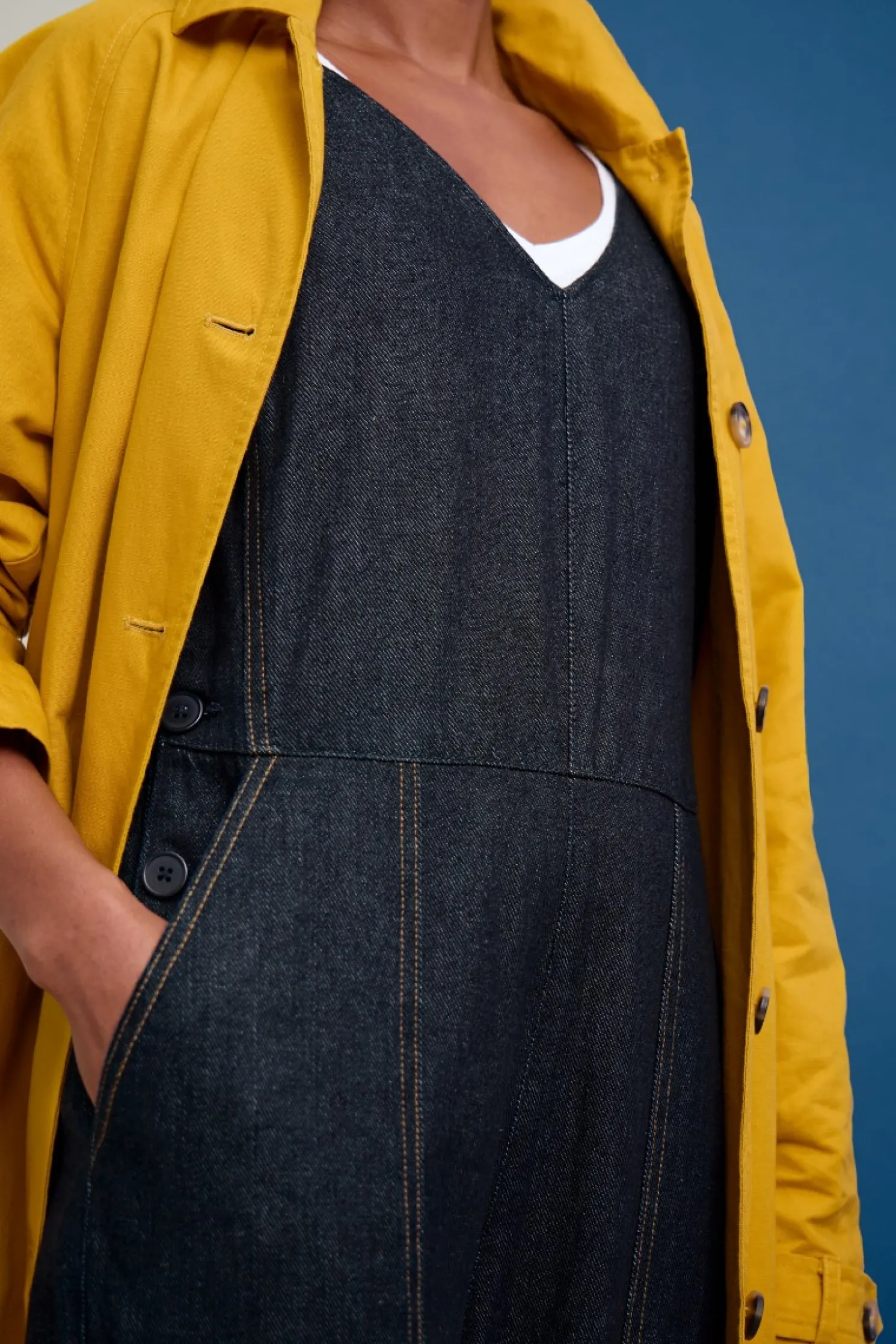 Gilley Denim Dungarees