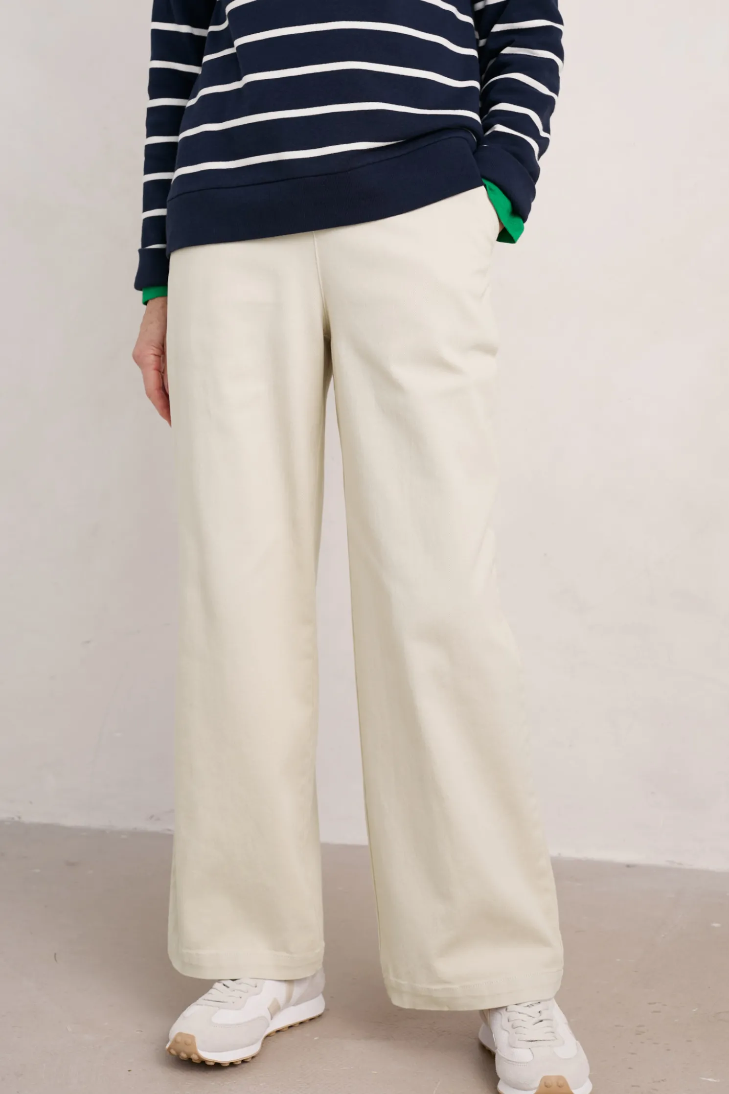 Hannafore View Full Length Wide Leg Trousers