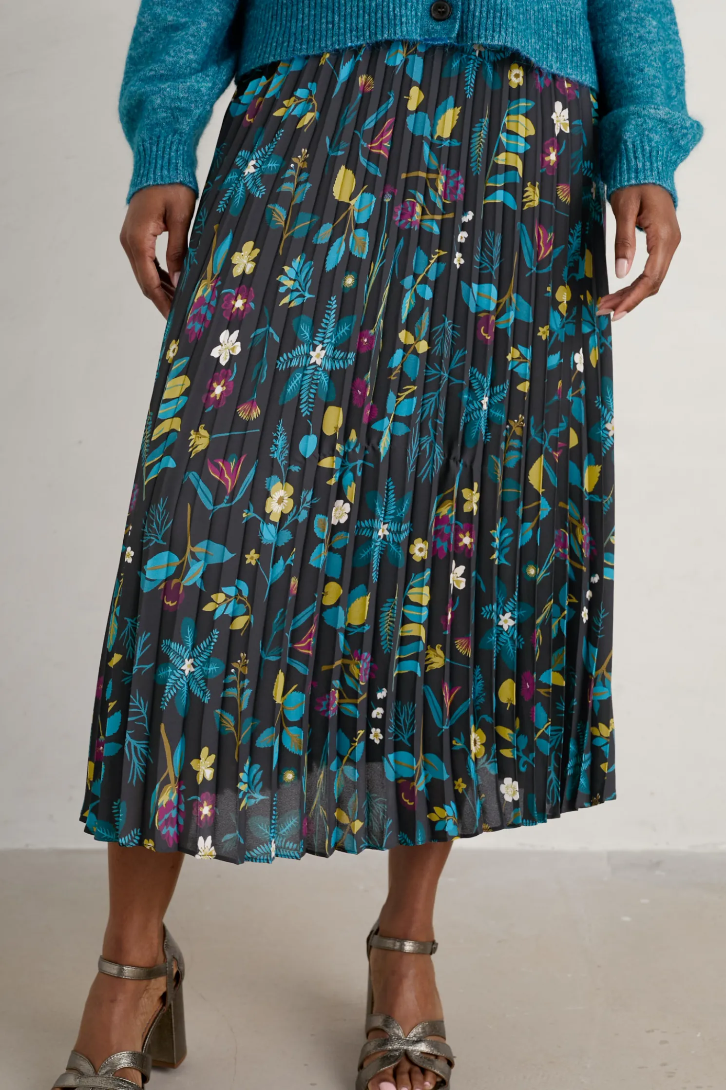Heatherbank Midi Skirt