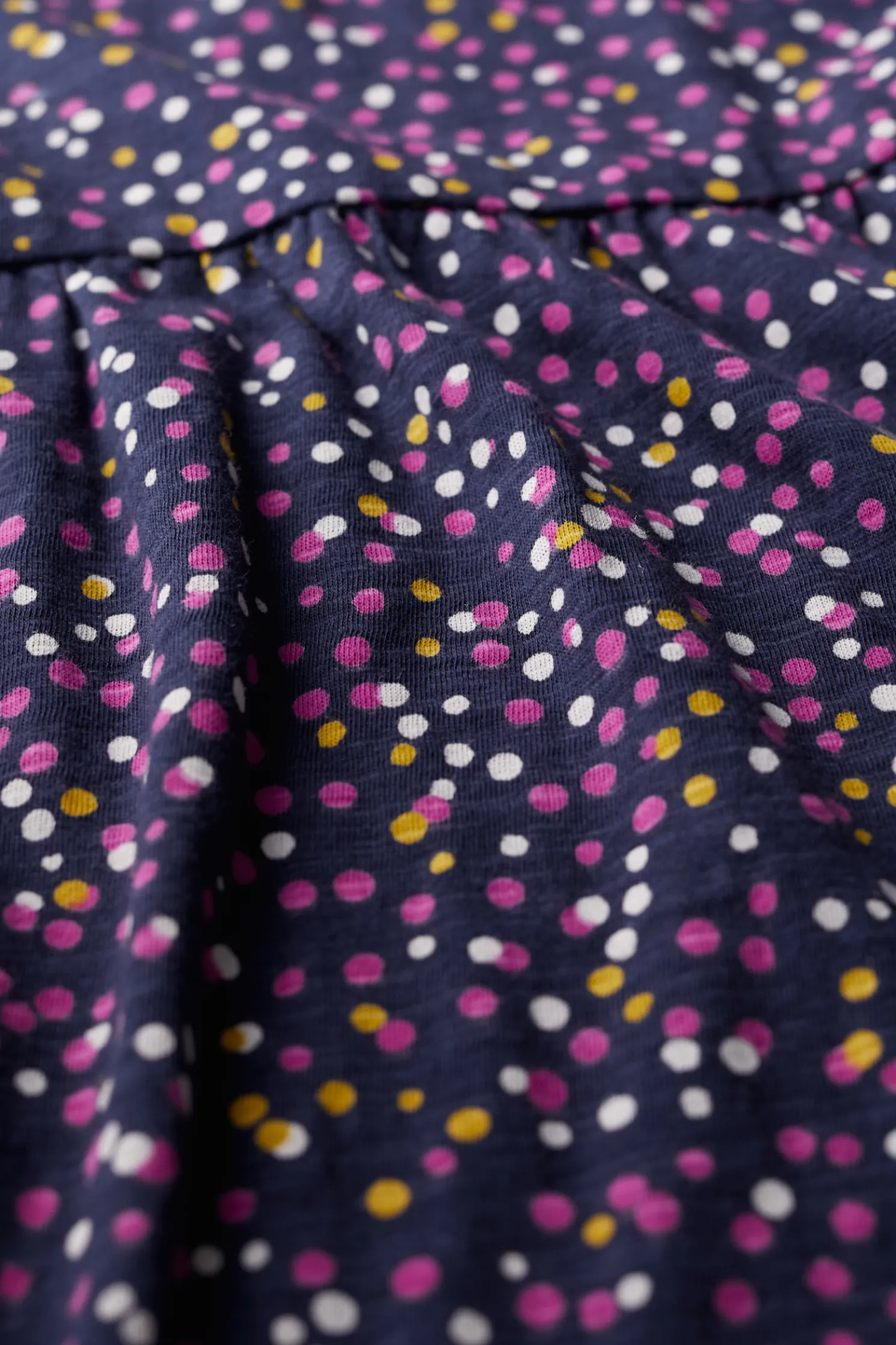 Heron Dip Tiered Jersey Dress