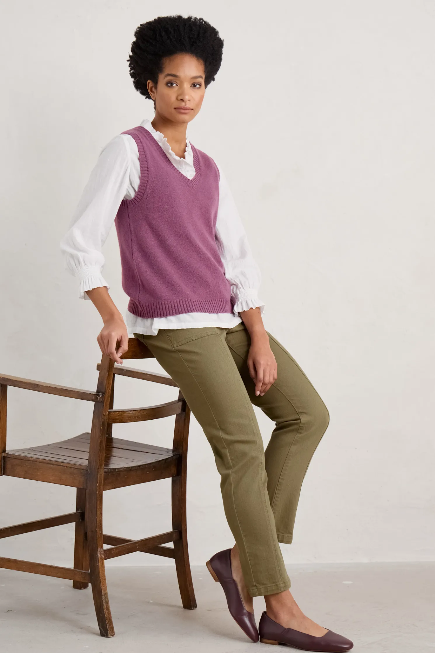 Issey Slim Leg Trousers