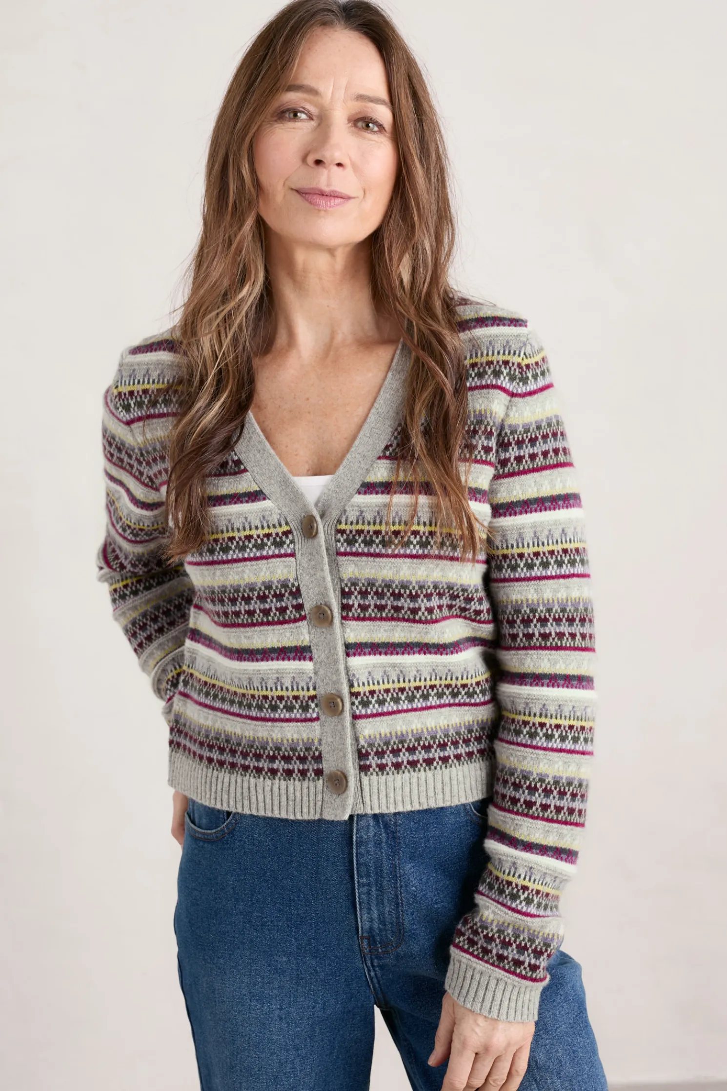 Lamorna Lane Fair Isle Cardigan