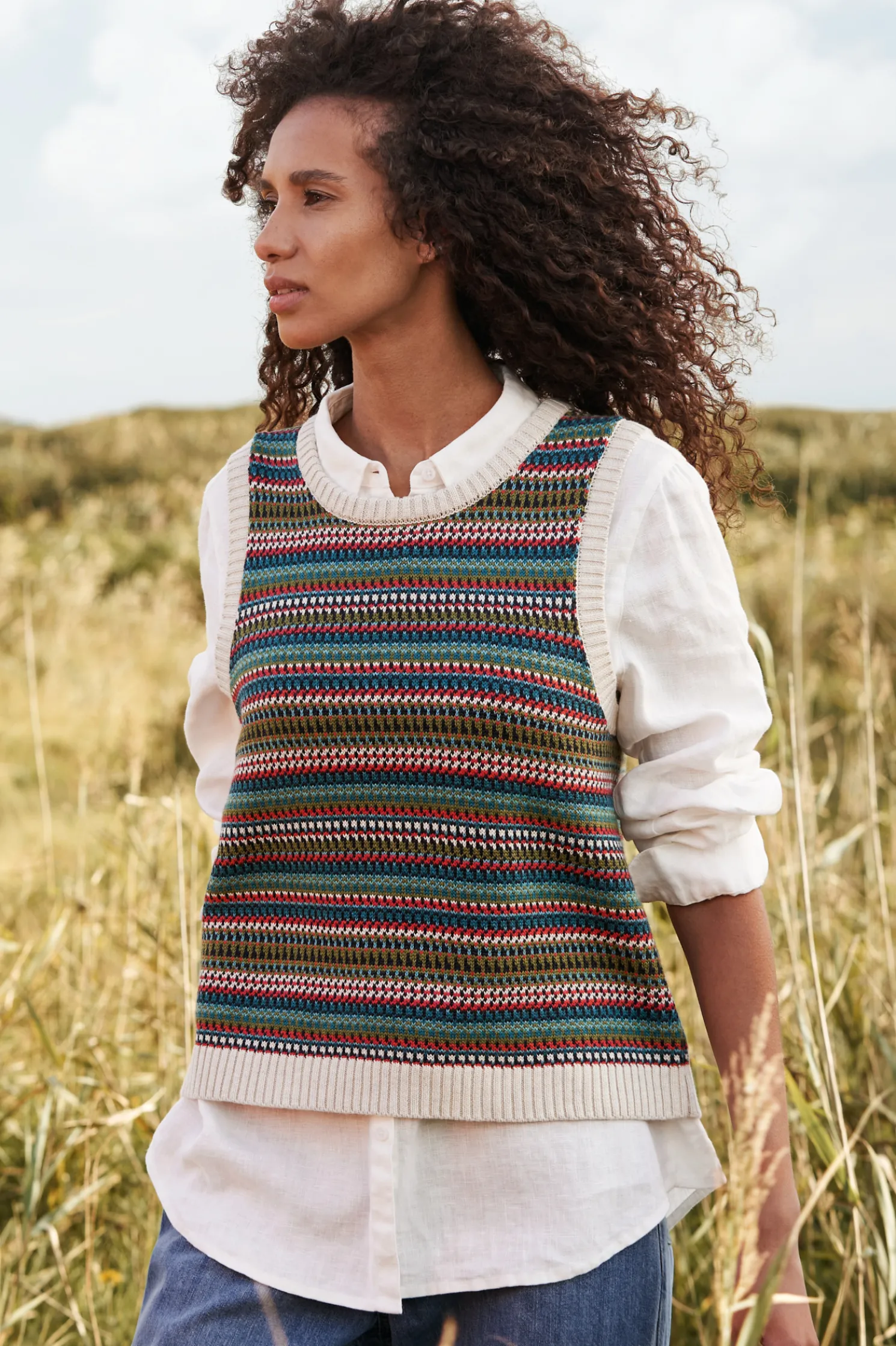 Little Grebe Fair Isle Vest
