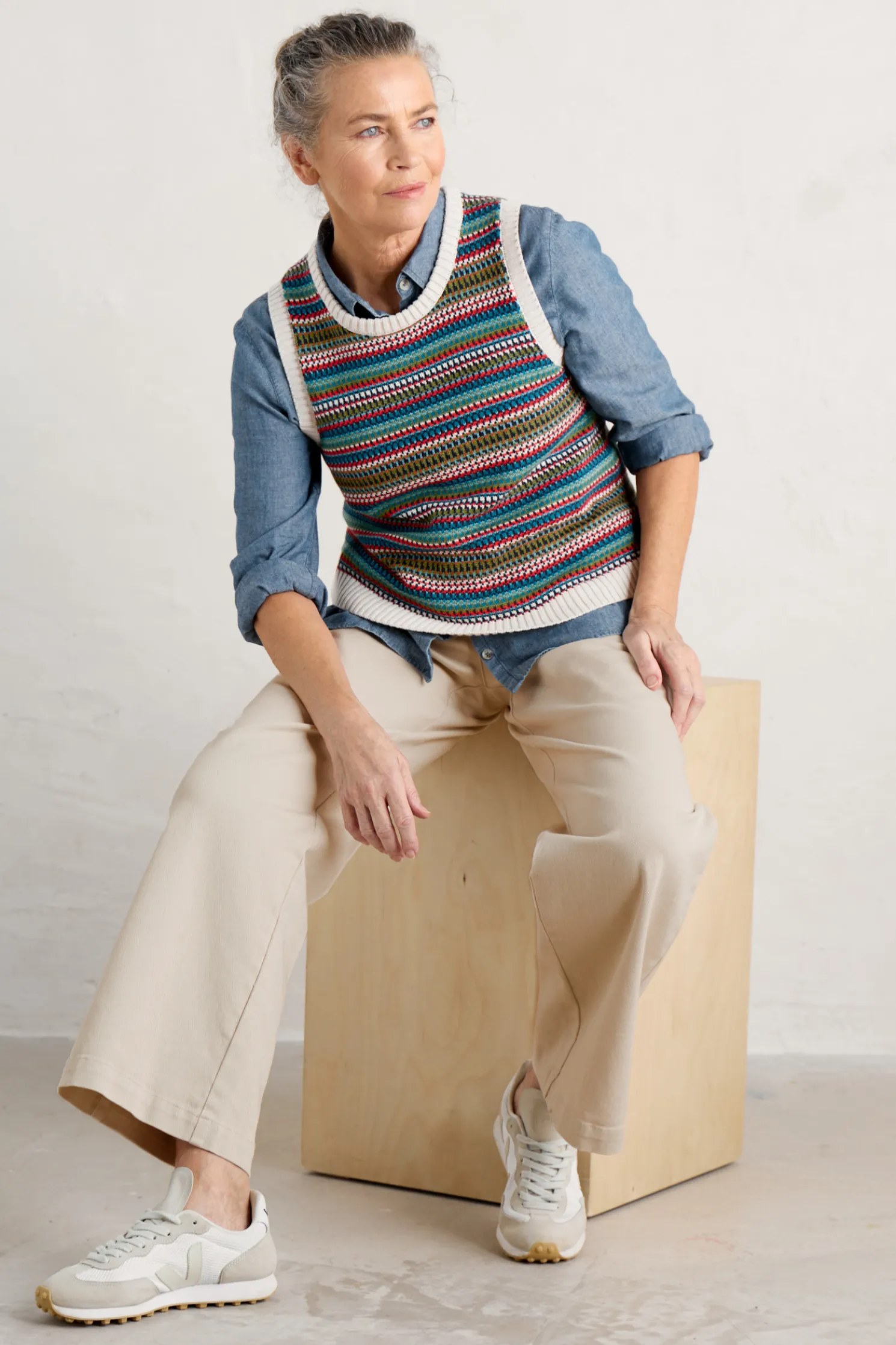 Little Grebe Fair Isle Vest