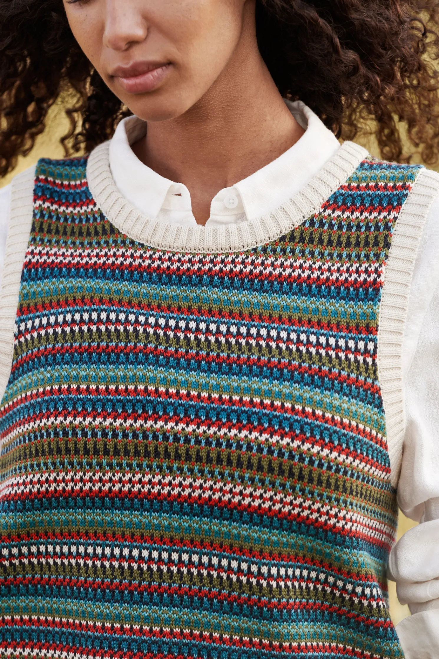 Little Grebe Fair Isle Vest