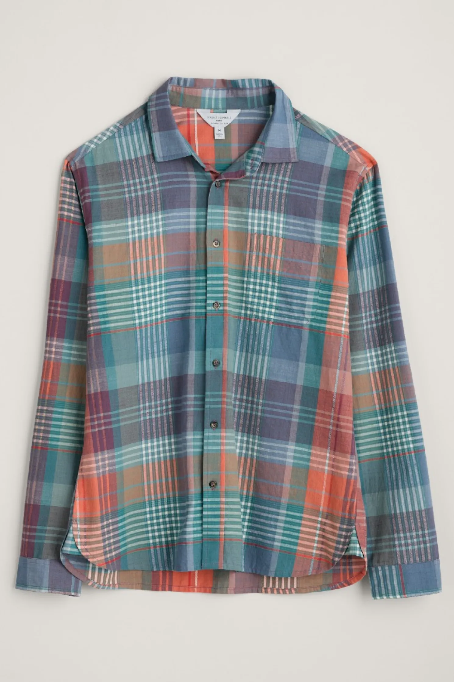 Men's Banyan Checked Cotton Shirt