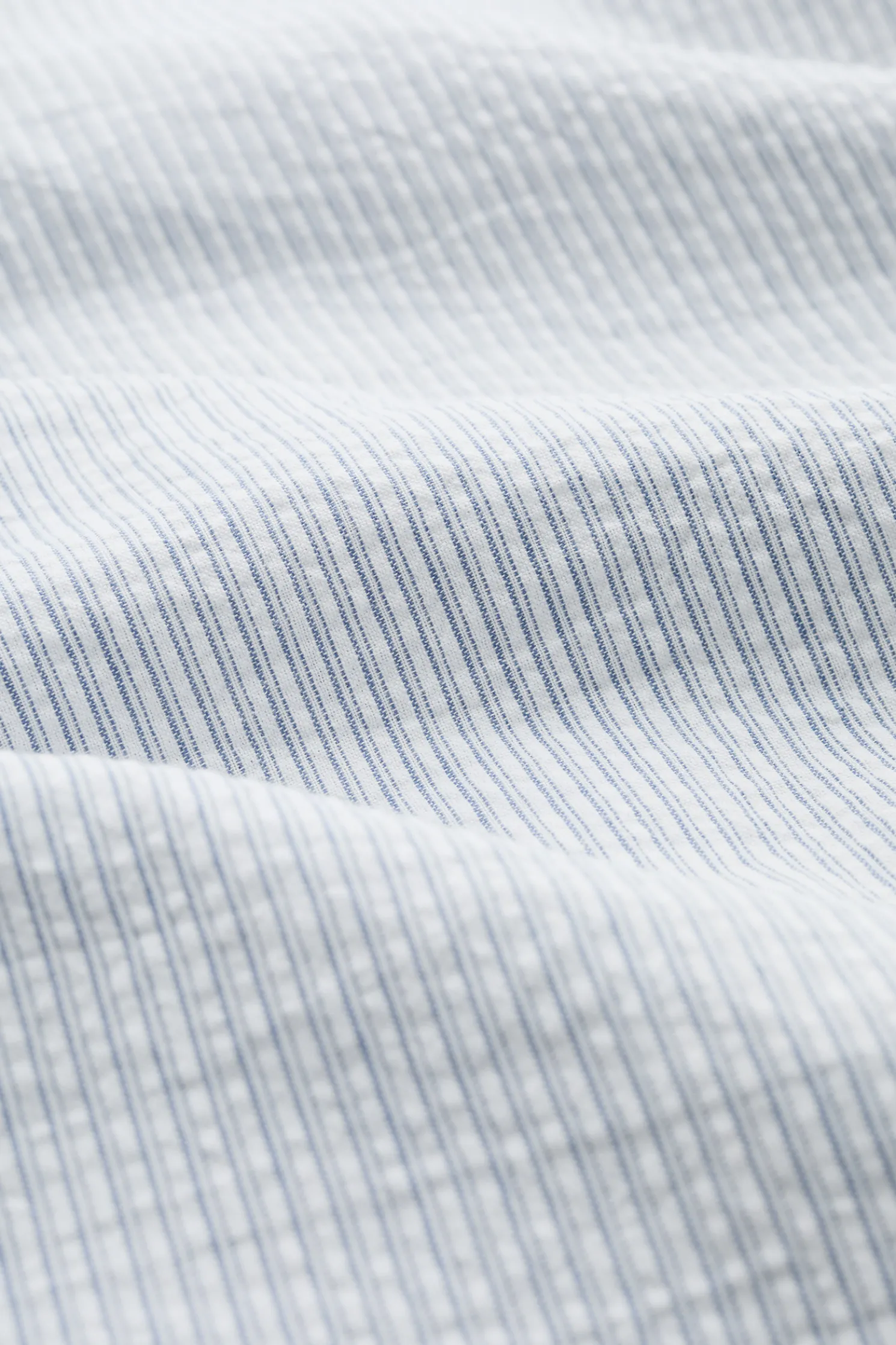 Men's Blue Heron Seersucker Short Sleeve Shirt