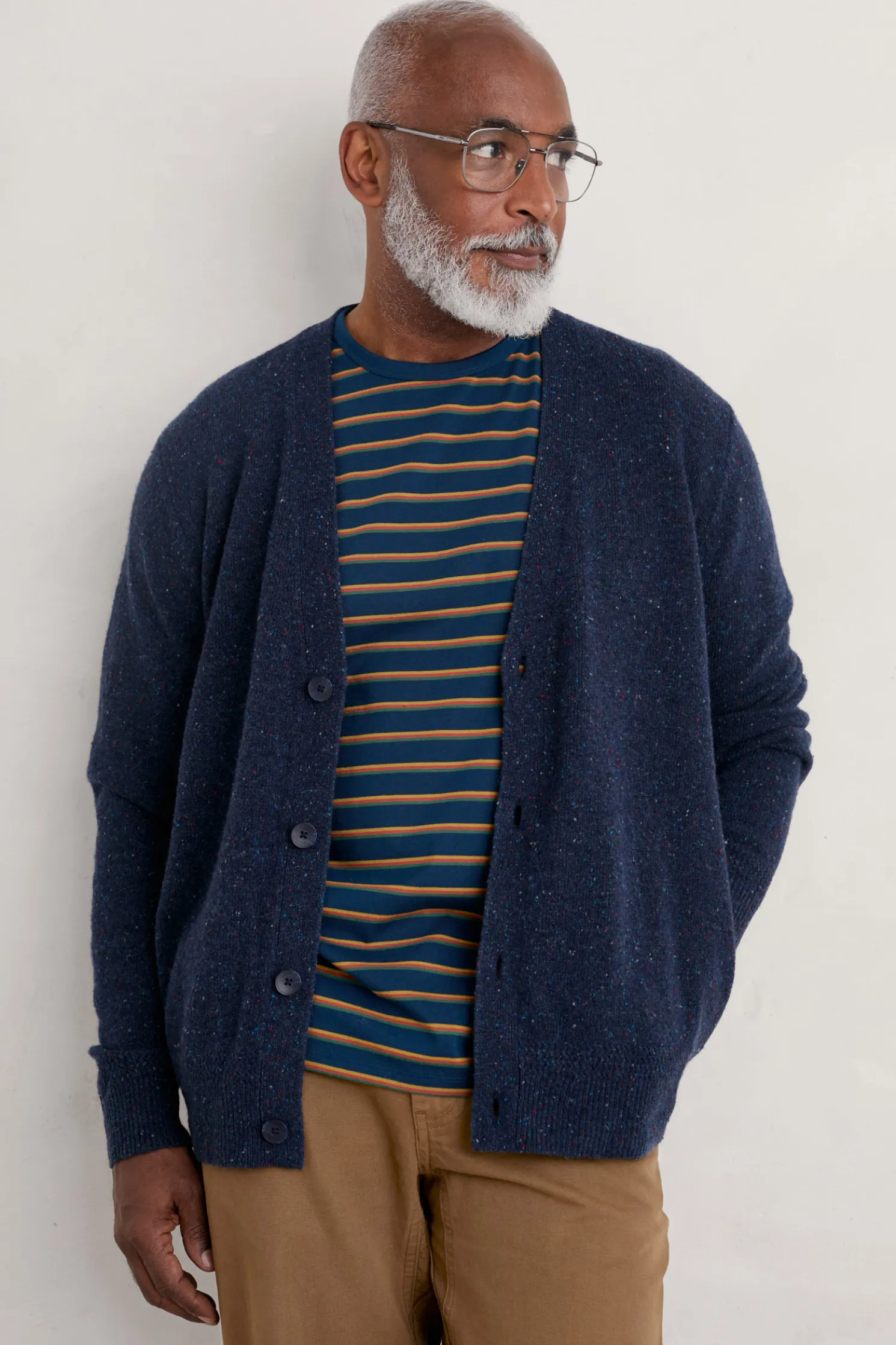 Men's Cleer Lambswool Blend Cardigan