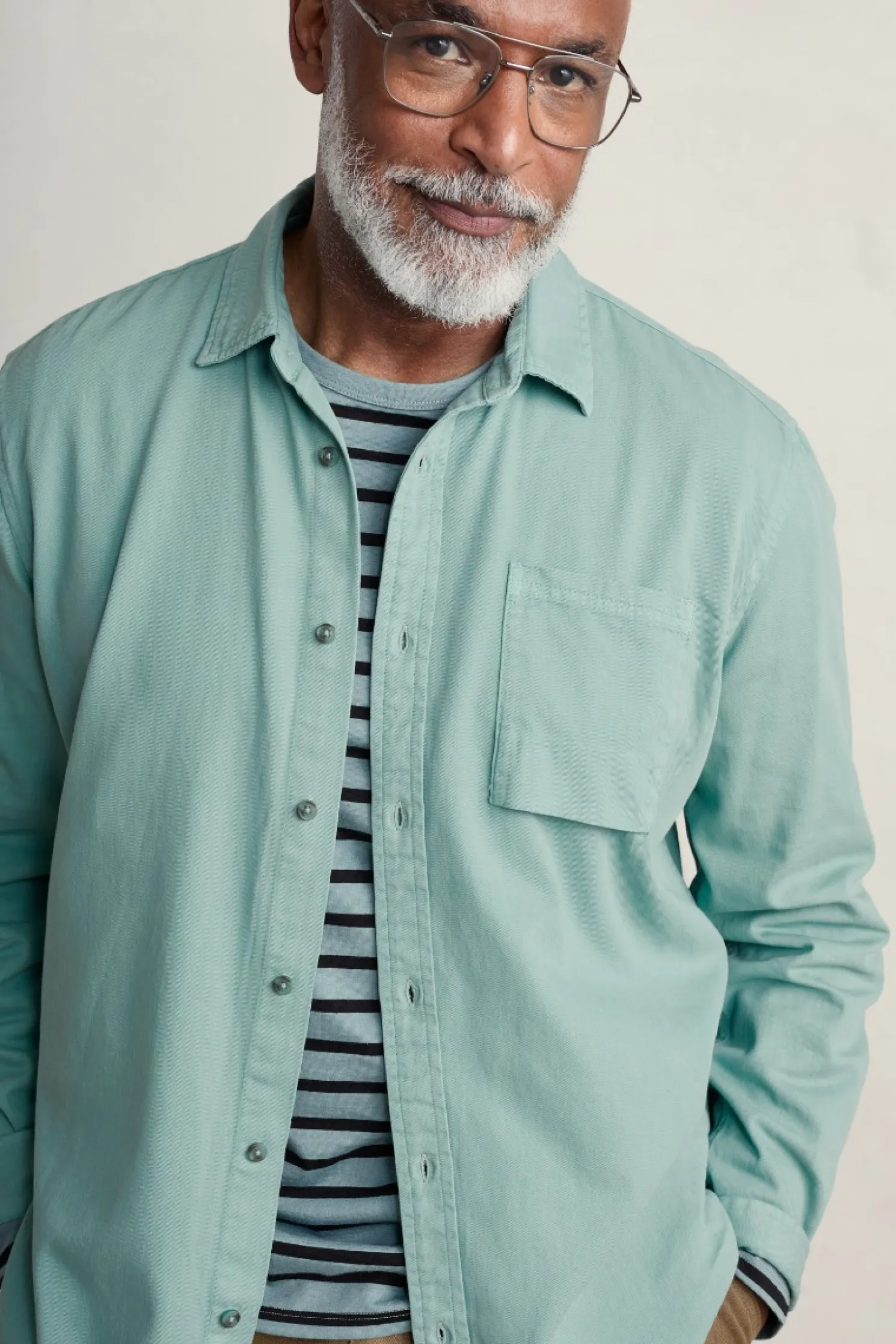 Men's Jackdaw Cotton Twill Shirt (Gots)