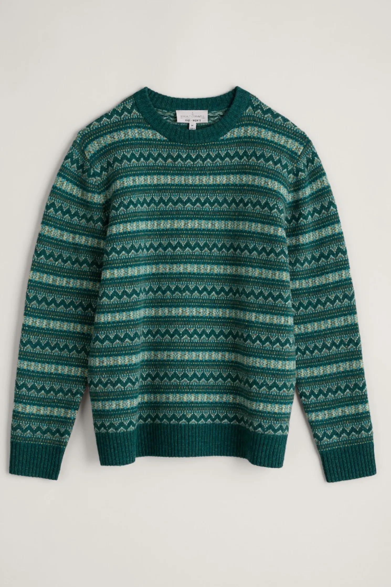 Men's Layline Fair Isle Jumper