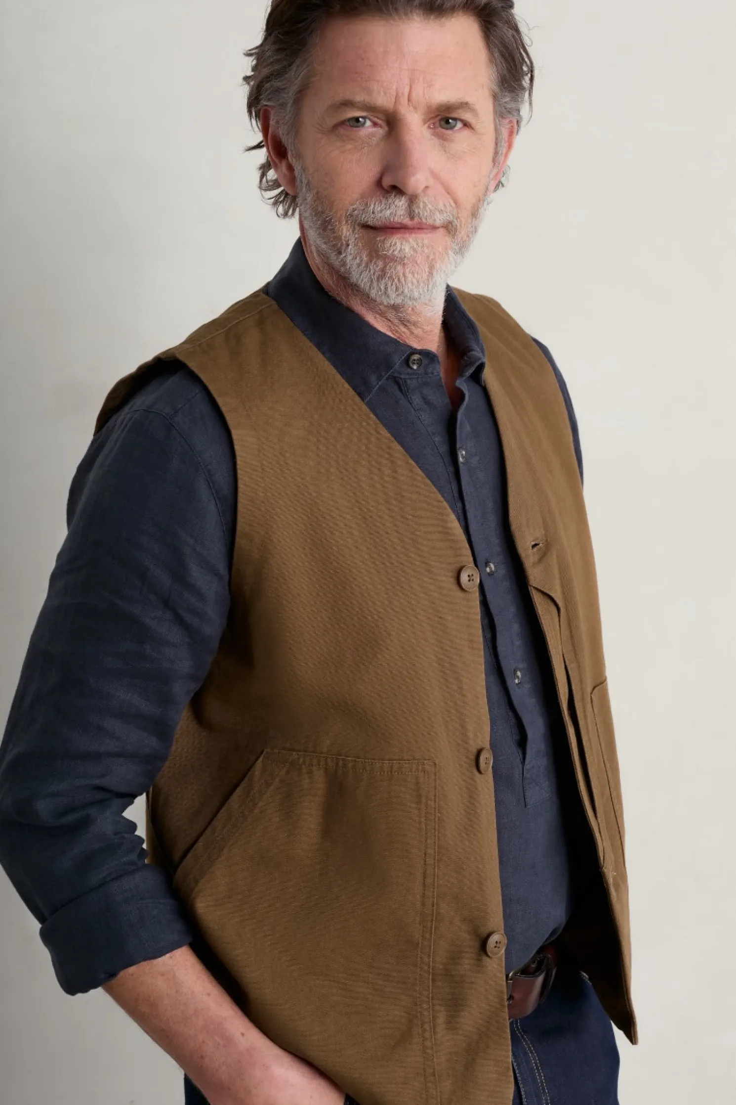 Men's Organic Cotton Metern Waistcoat