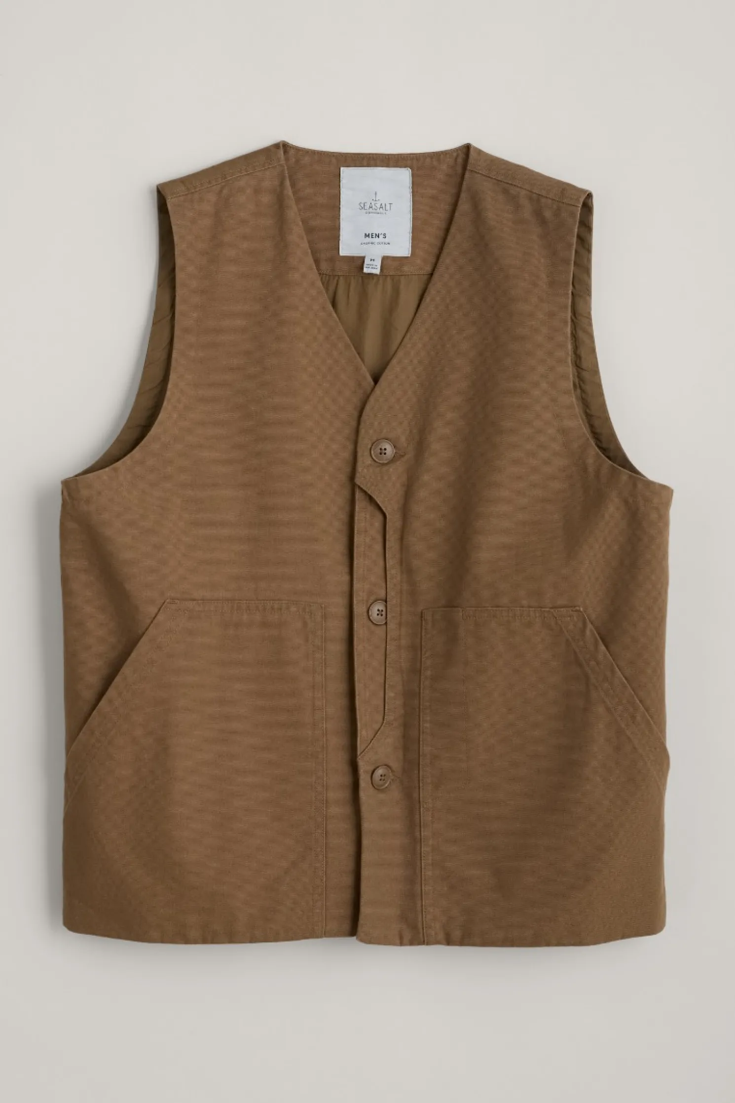 Men's Organic Cotton Metern Waistcoat