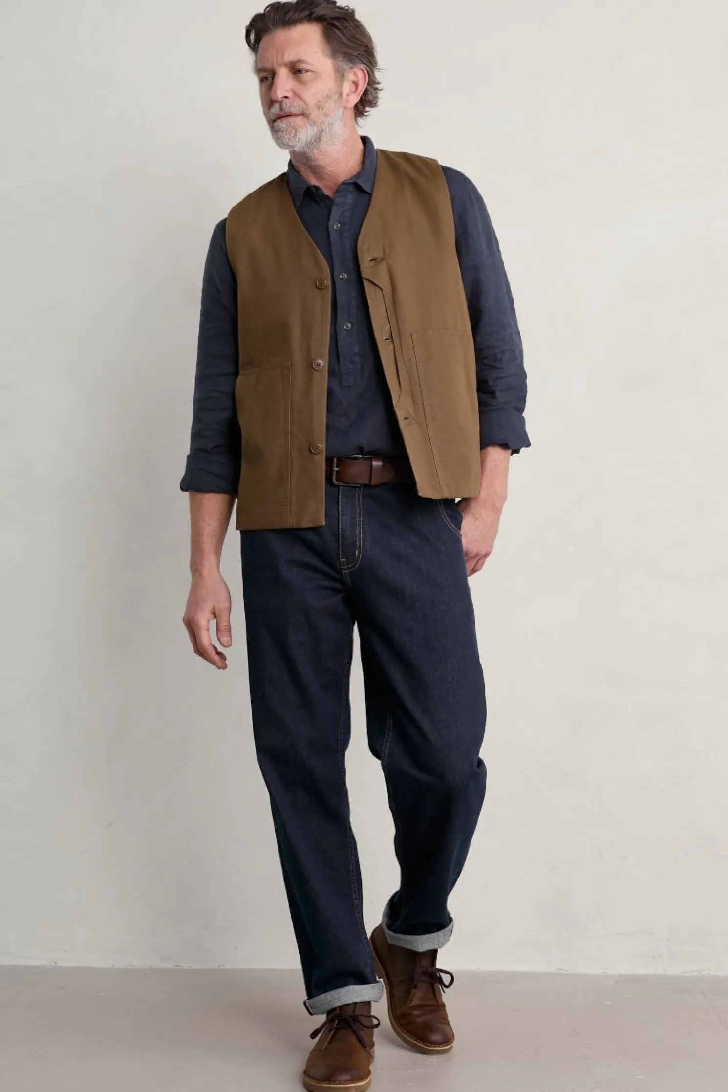 Men's Organic Cotton Metern Waistcoat