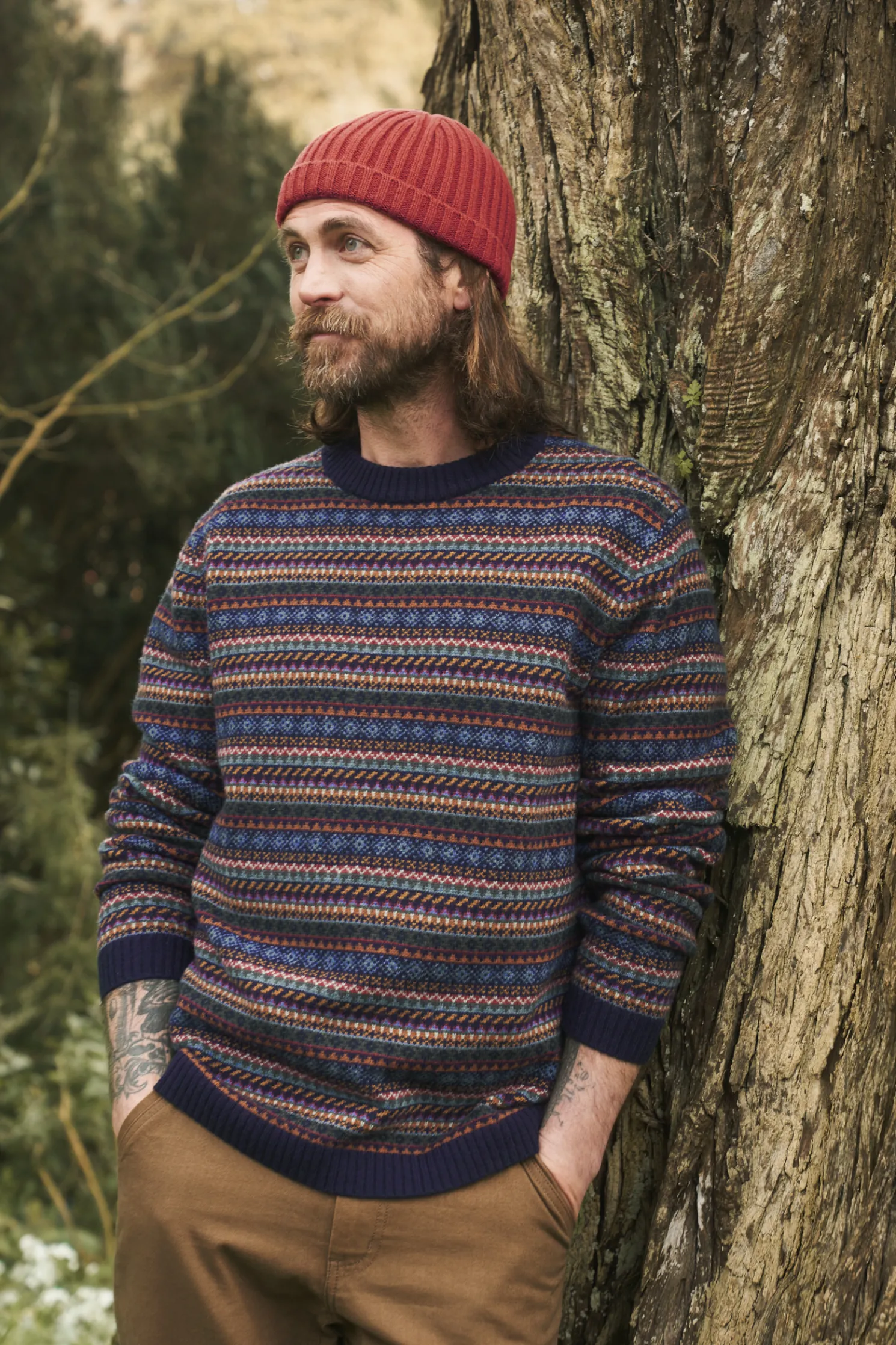Men's Polventon Fair Isle Jumper