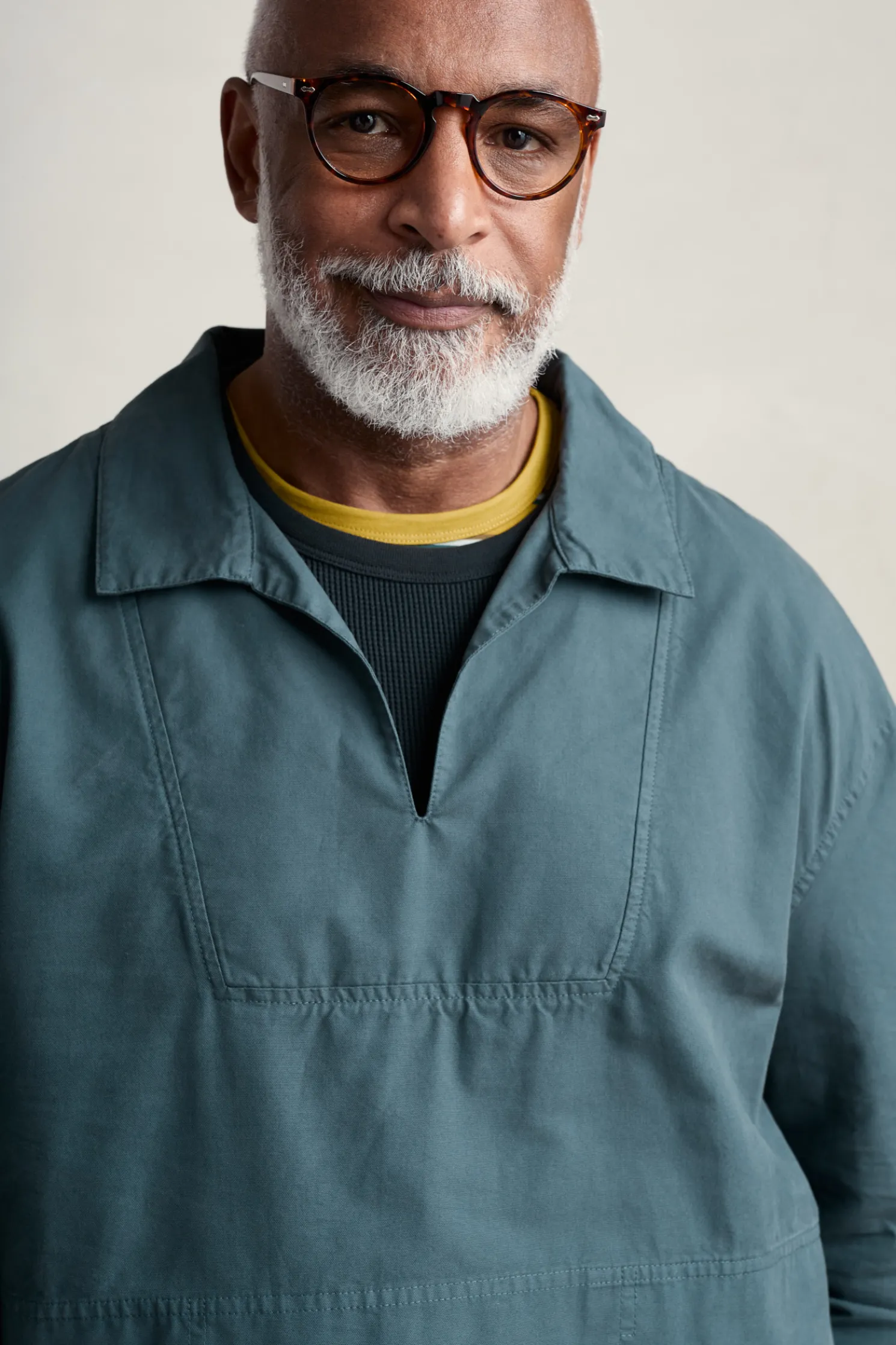 Men's Sidestone Cotton Canvas Smock