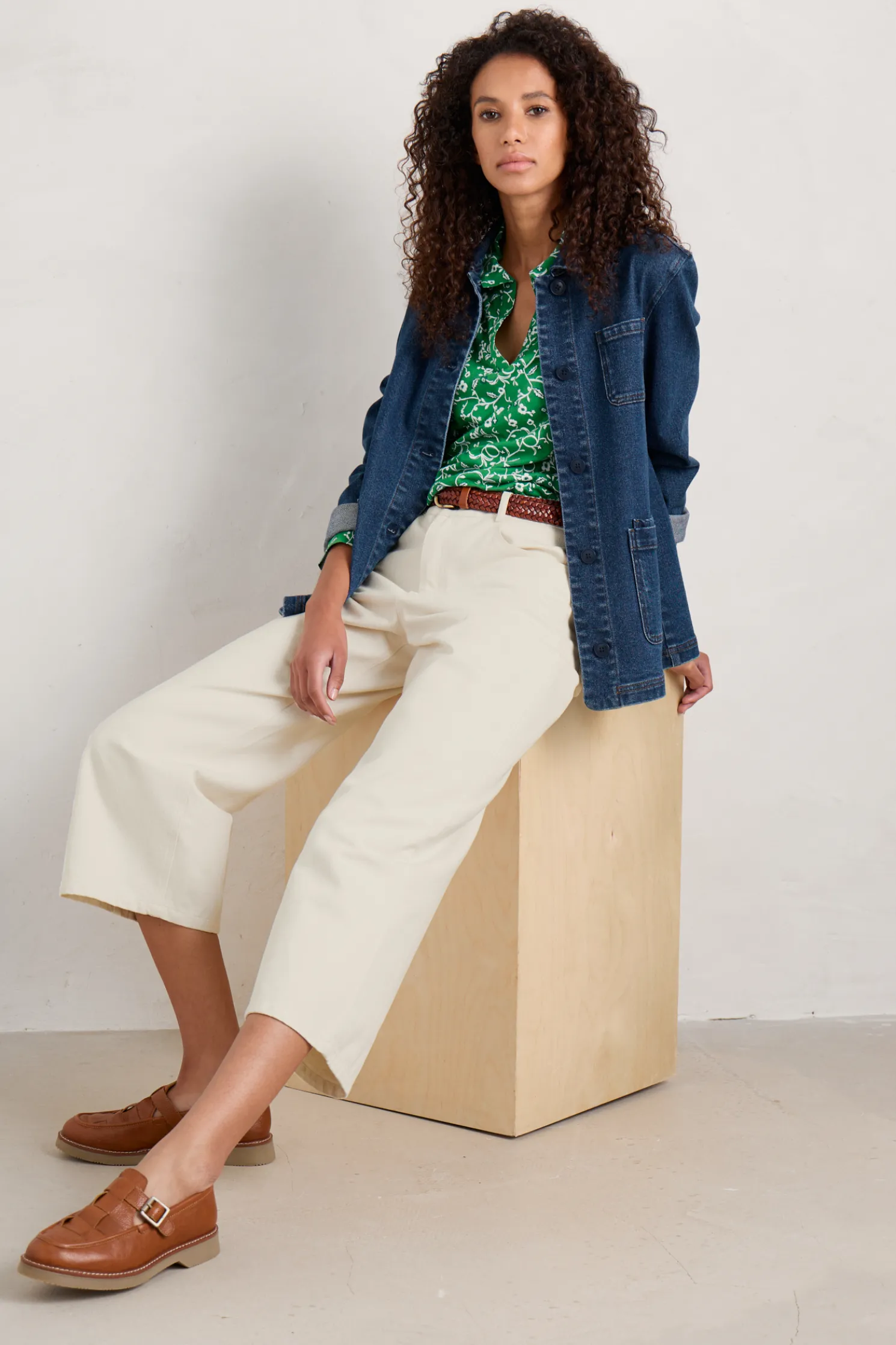 Misty Sky Organic Cotton Shirt