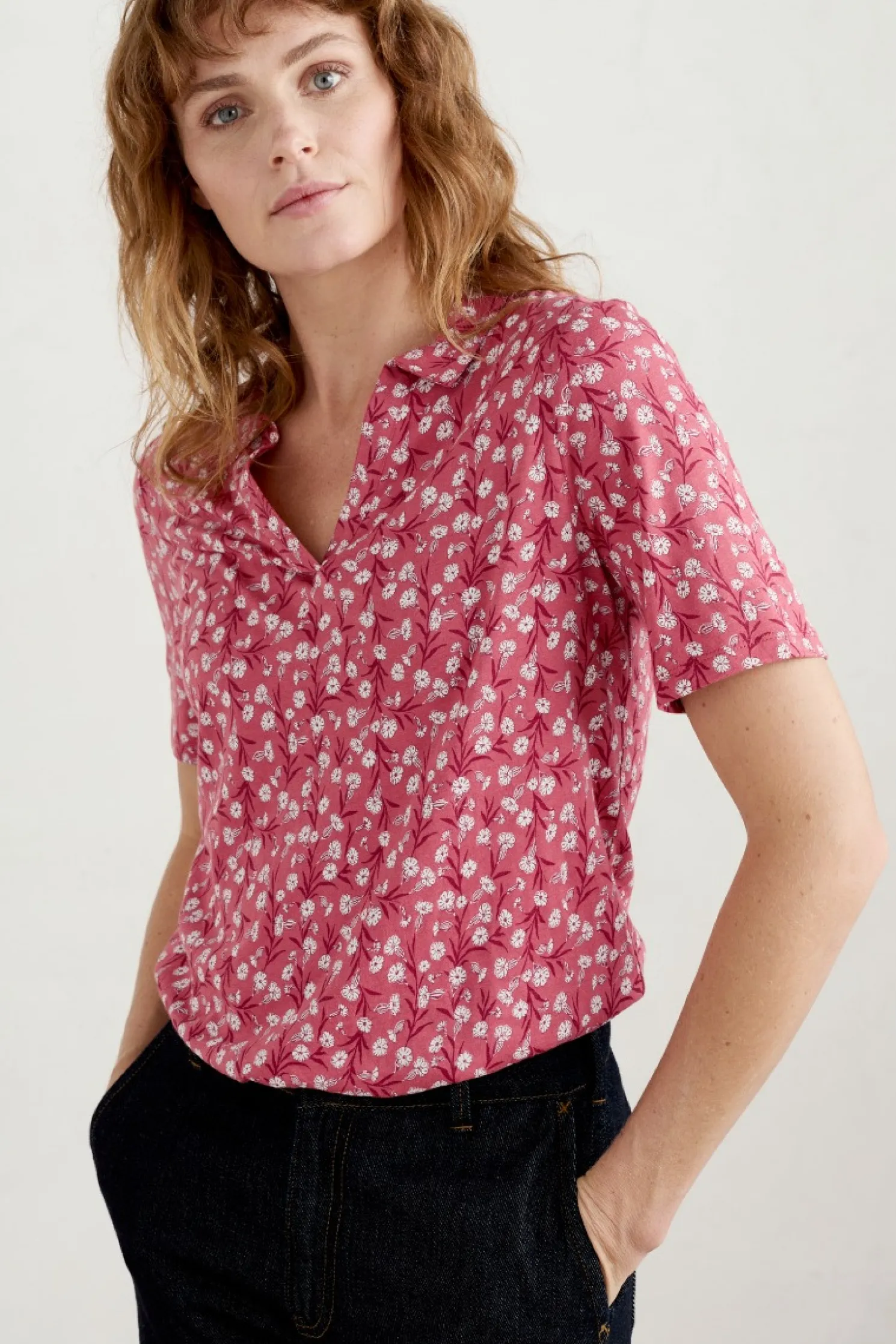 Misty Sky Short Sleeve Jersey Shirt