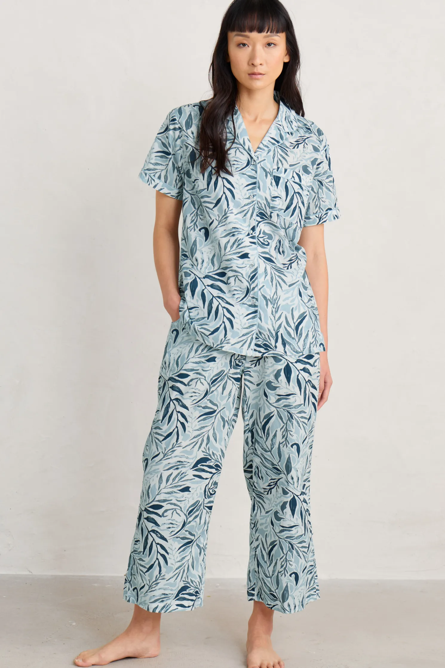 Nesting Bird Short Sleeve Pyjamas