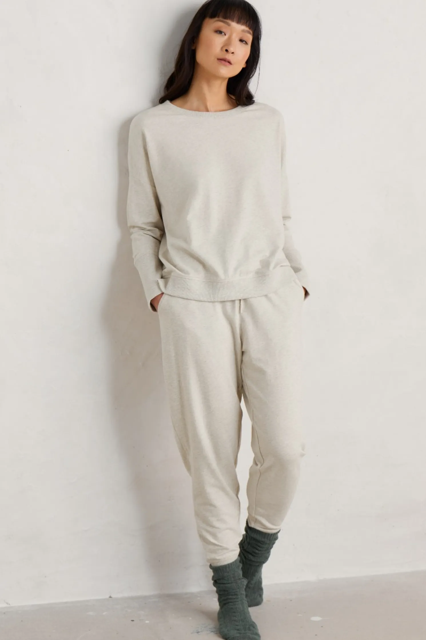 Night Air Organic Cotton Cuffed Joggers