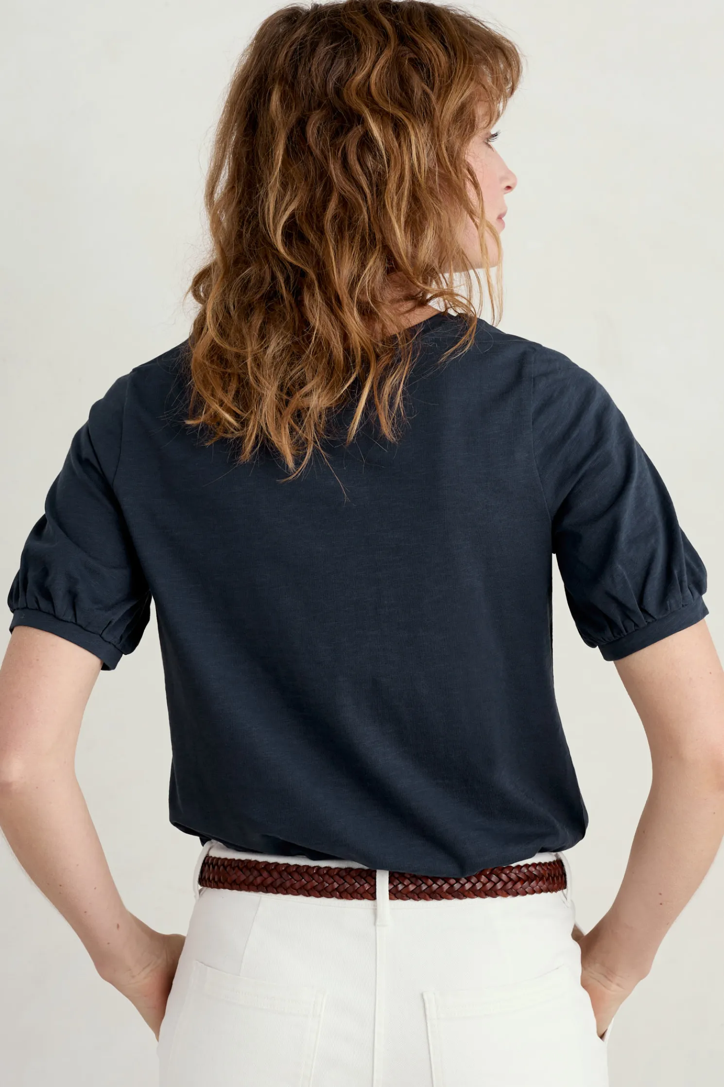 Oleander Blouson Sleeve T-Shirt (Gots)