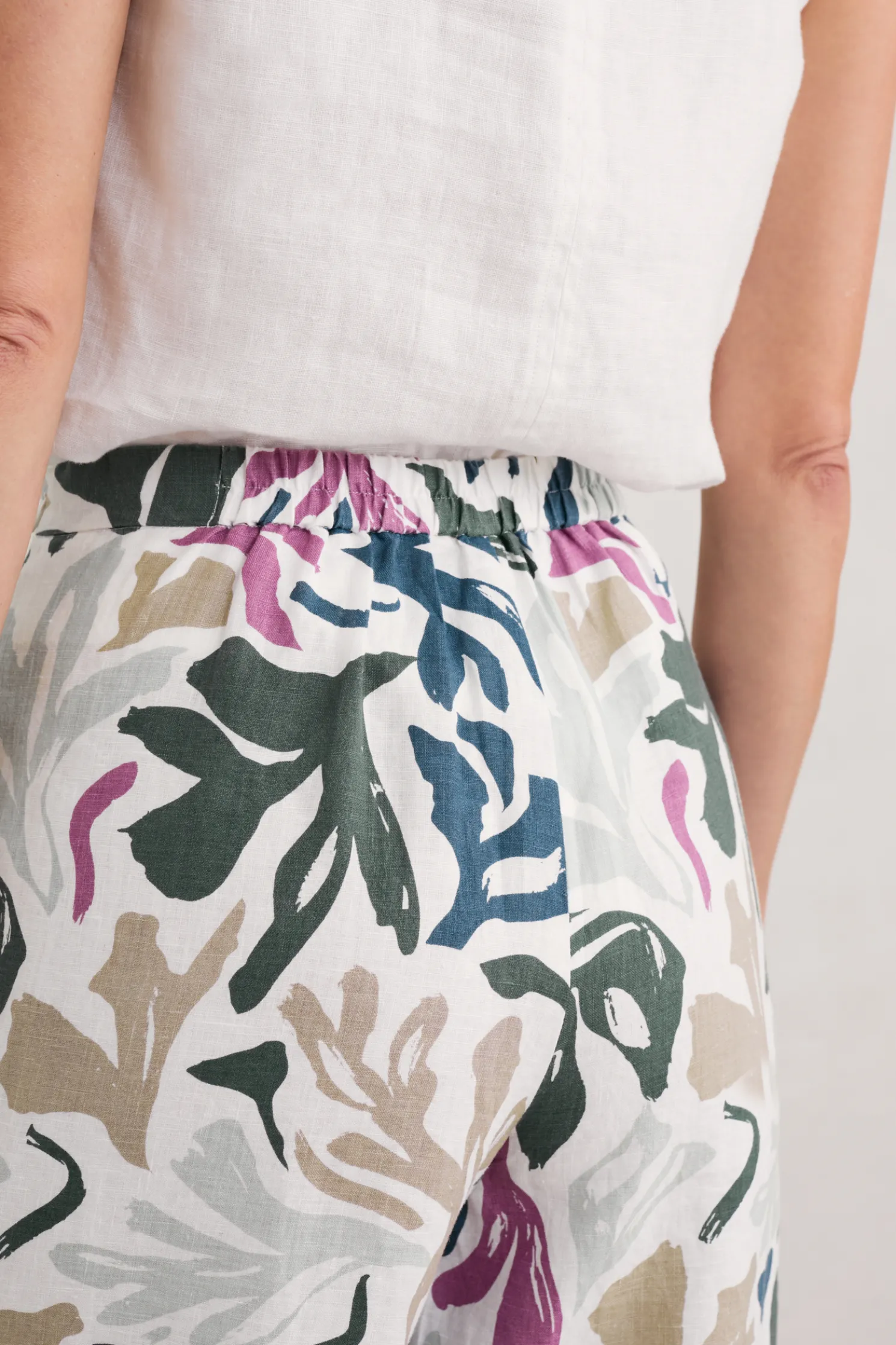 Peaceful Haven Linen Culottes