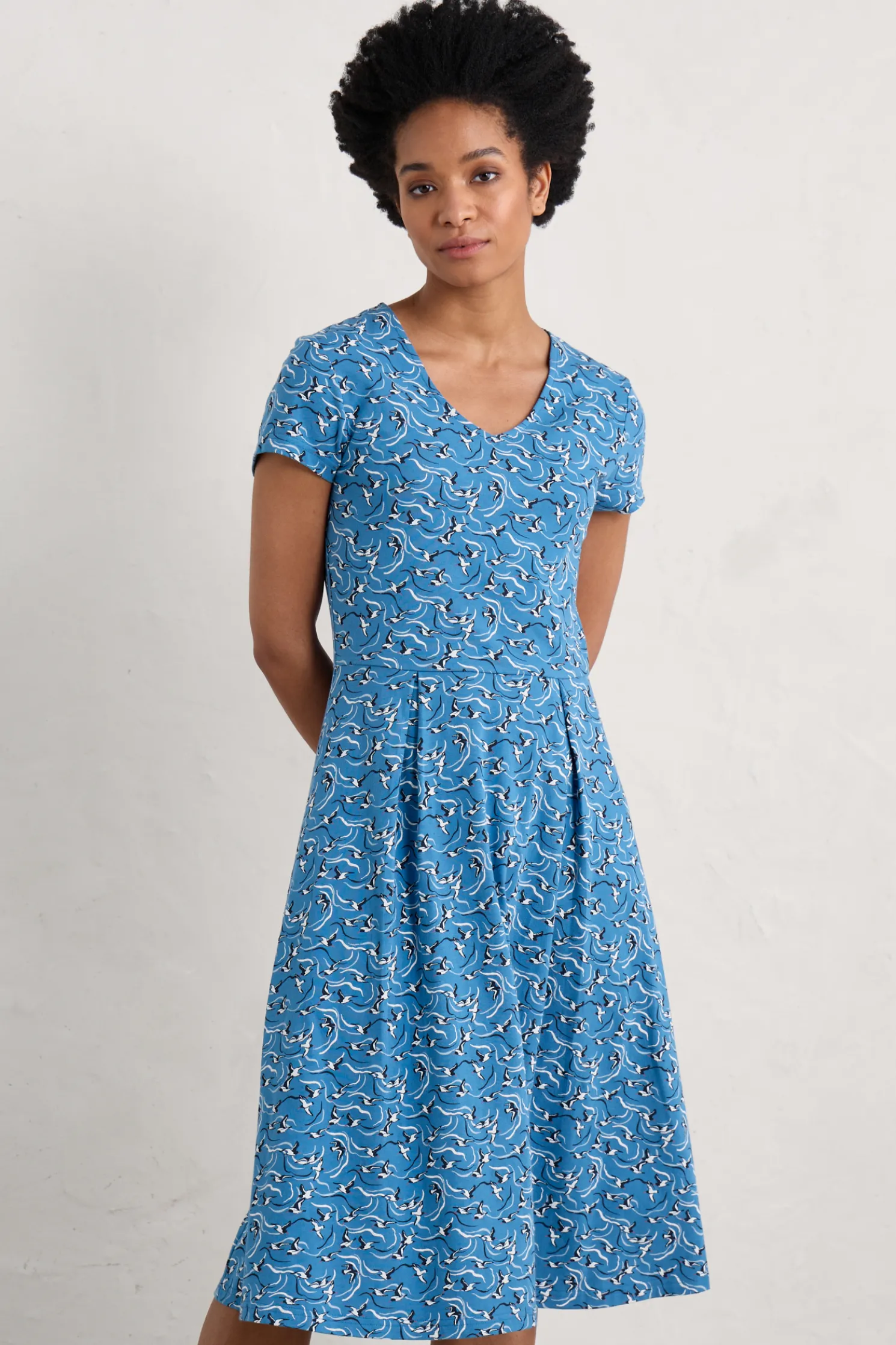 Pier View Jersey Dress