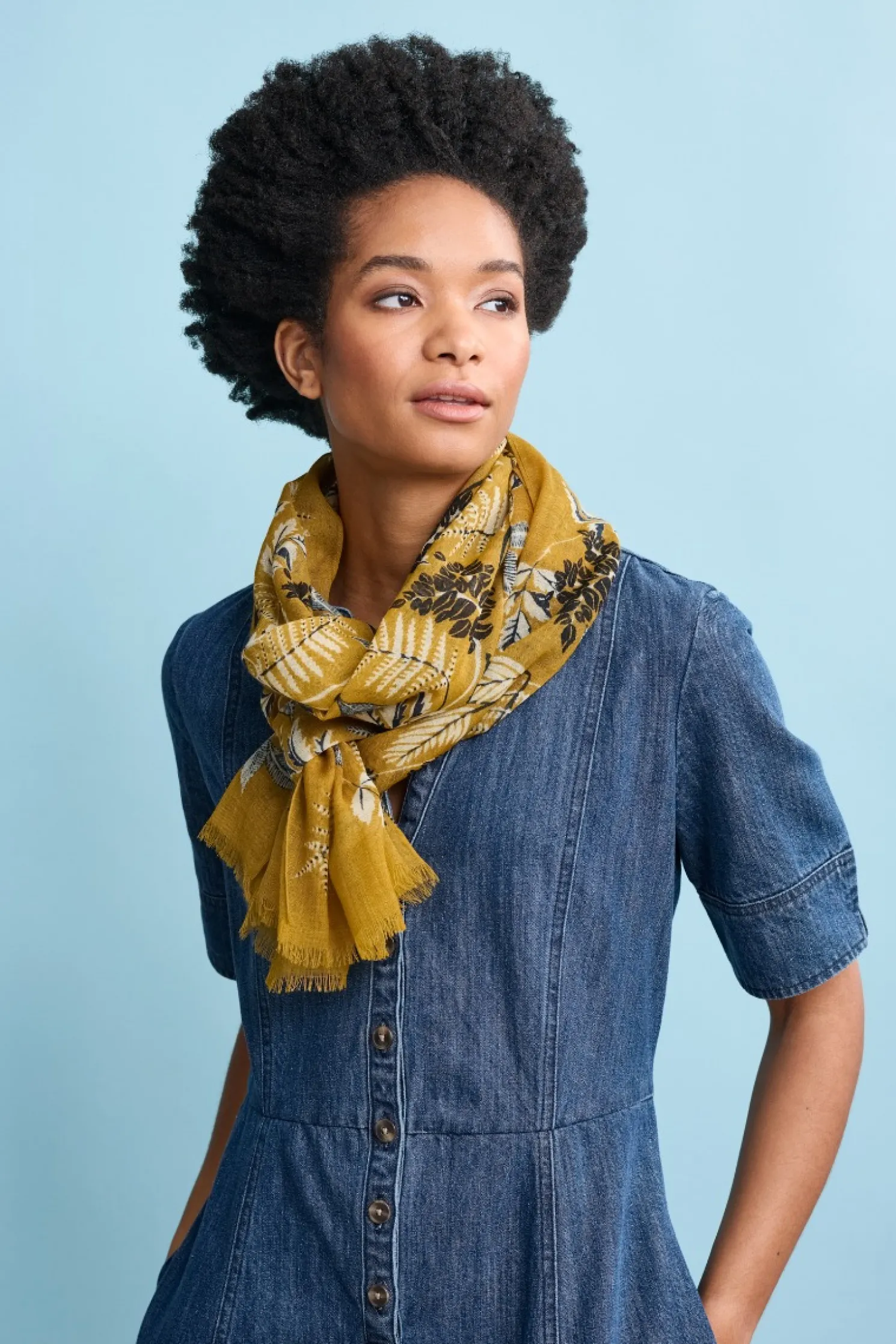 Pretty Printed Scarf