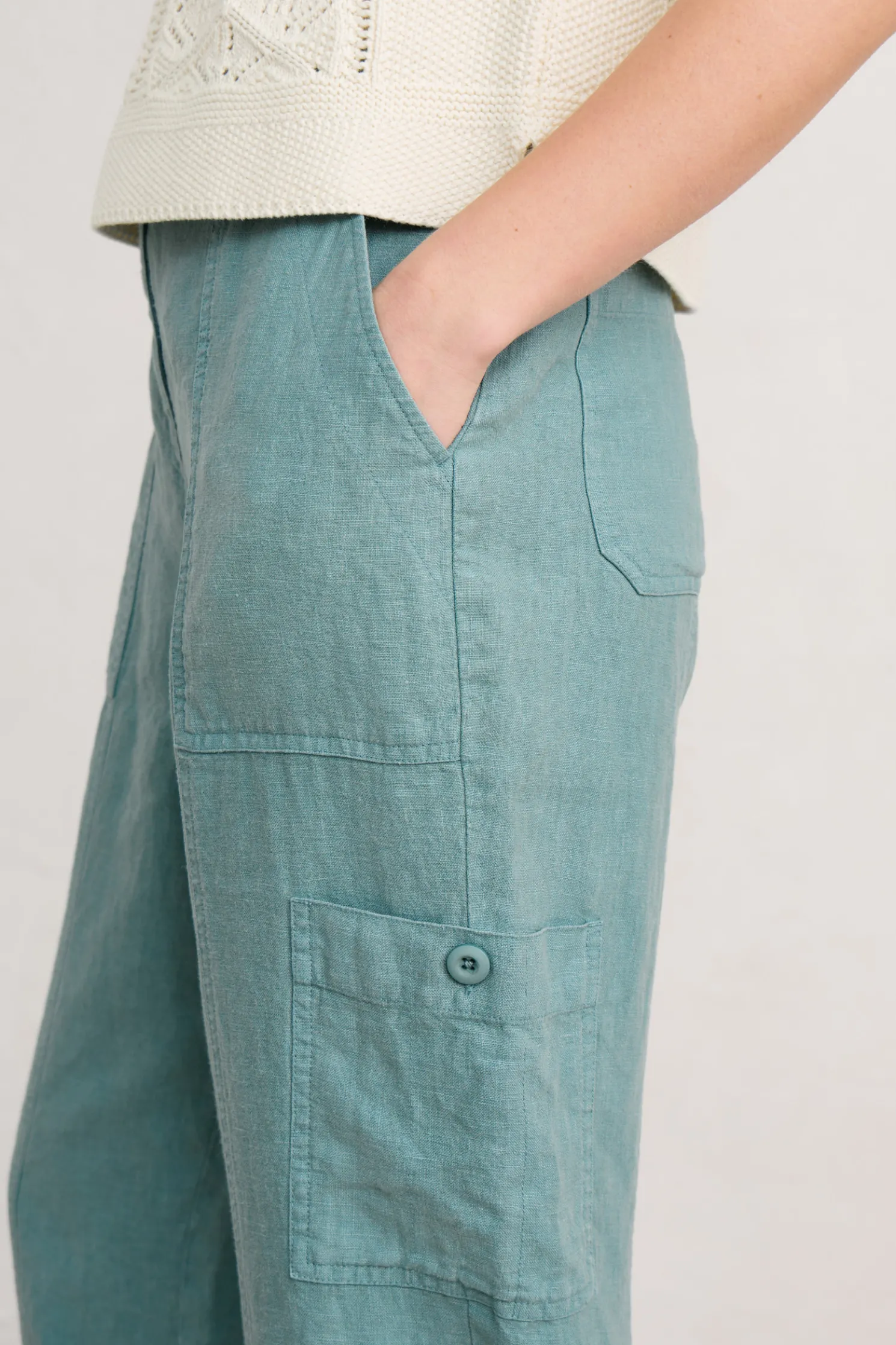 Rock Pipit Linen Trousers