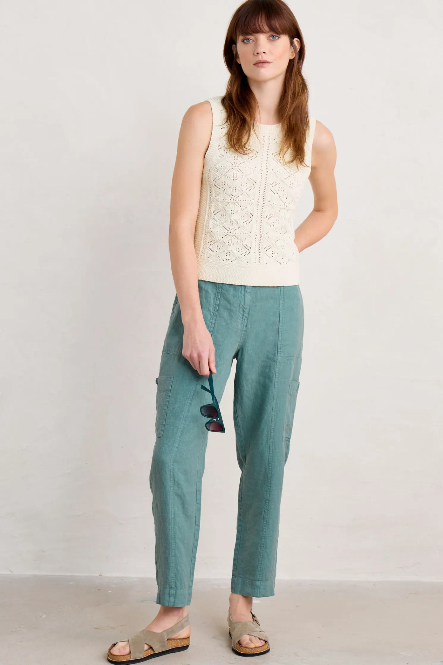 Rock Pipit Linen Trousers