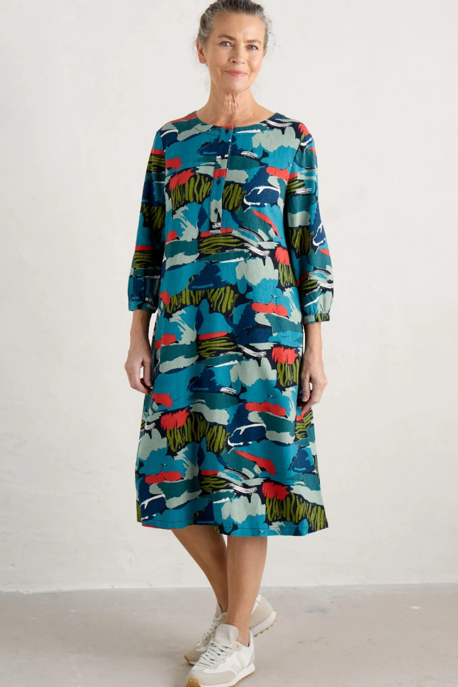 Sea Call A-Line Dress