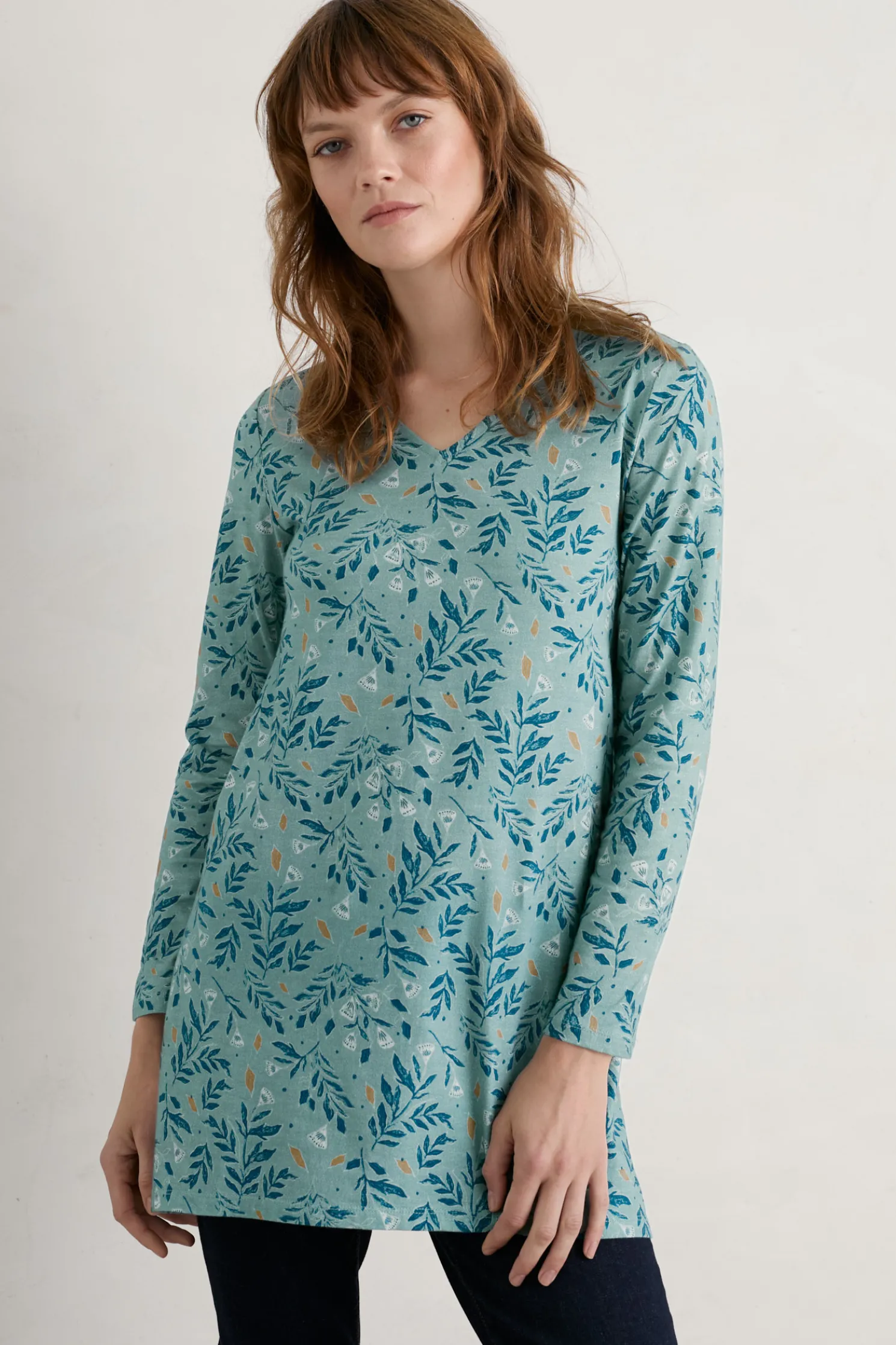 Sea Cruise V-Neck Tunic (Gots)