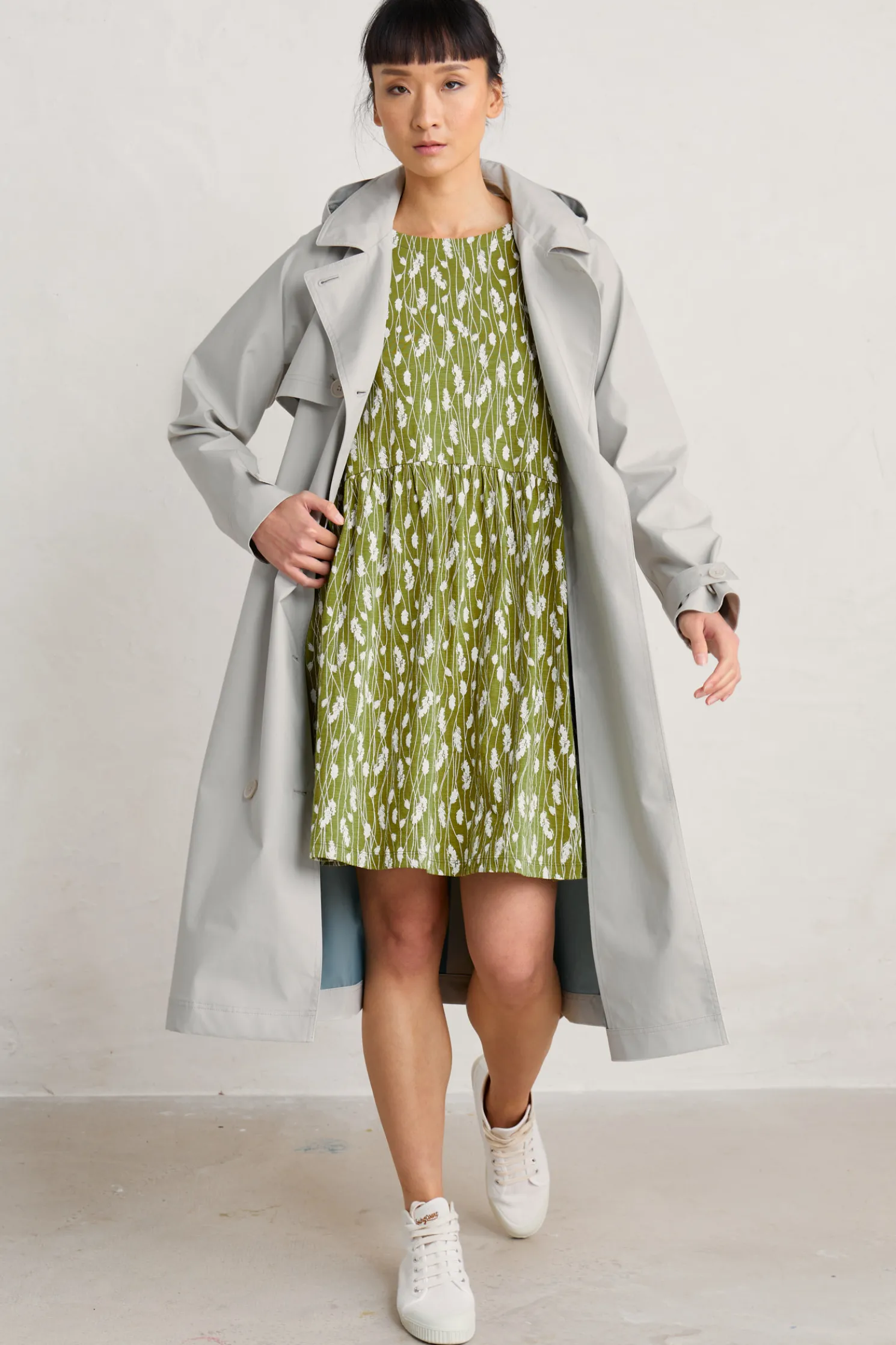 Sea Mirror Jersey Dress