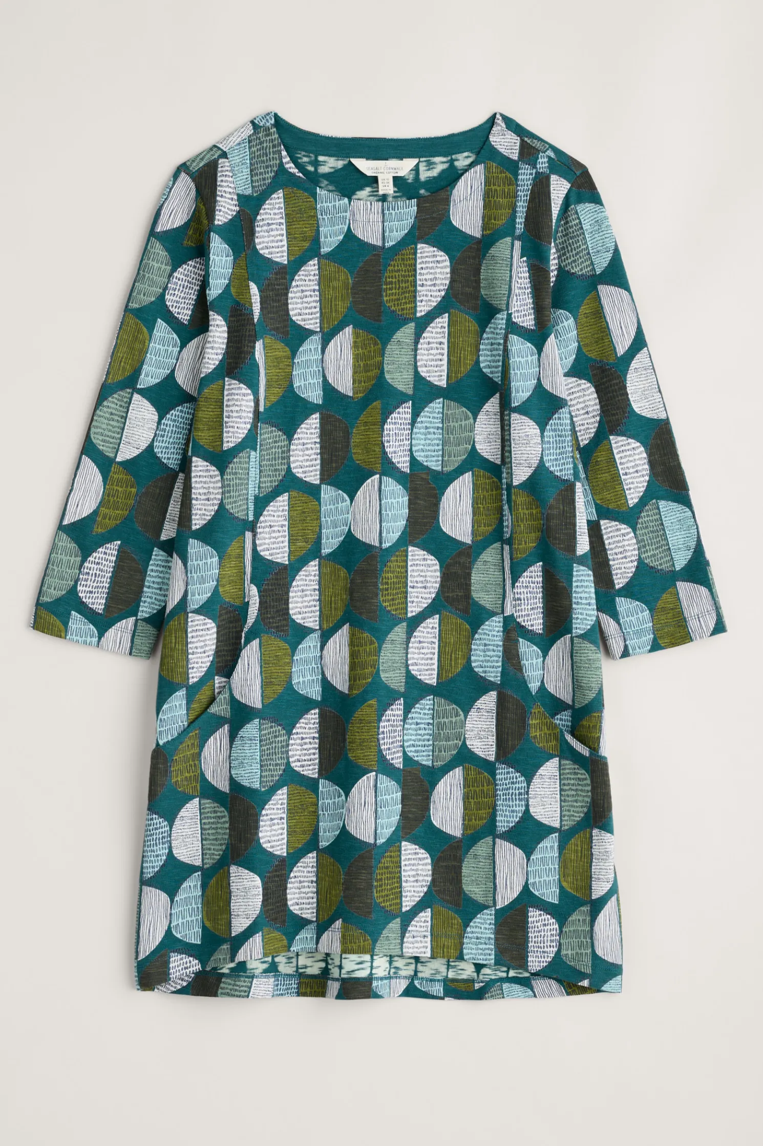 Shore Foraging Printed Tunic (Gots)
