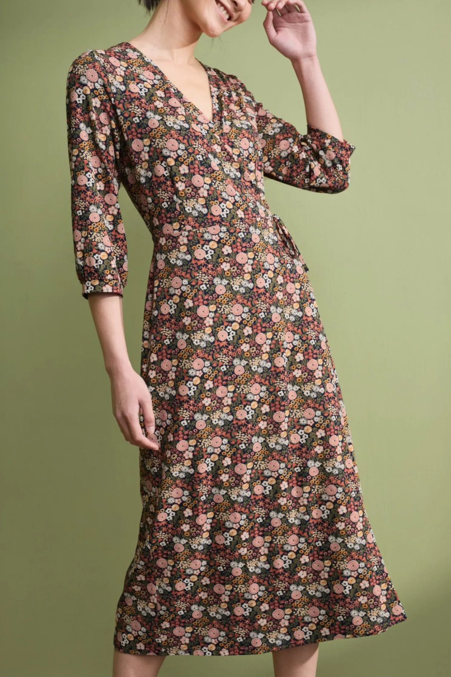 Sowena Jersey Wrap Dress